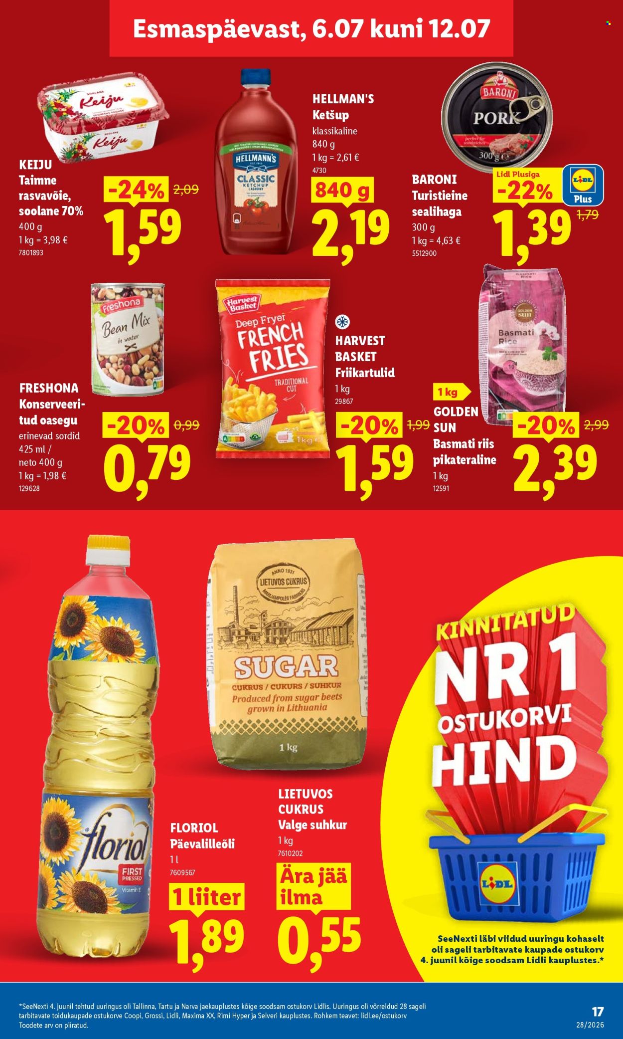 Lidl kliendileht - 06.07.2026 - 12.07.2026. Lehekülg 17