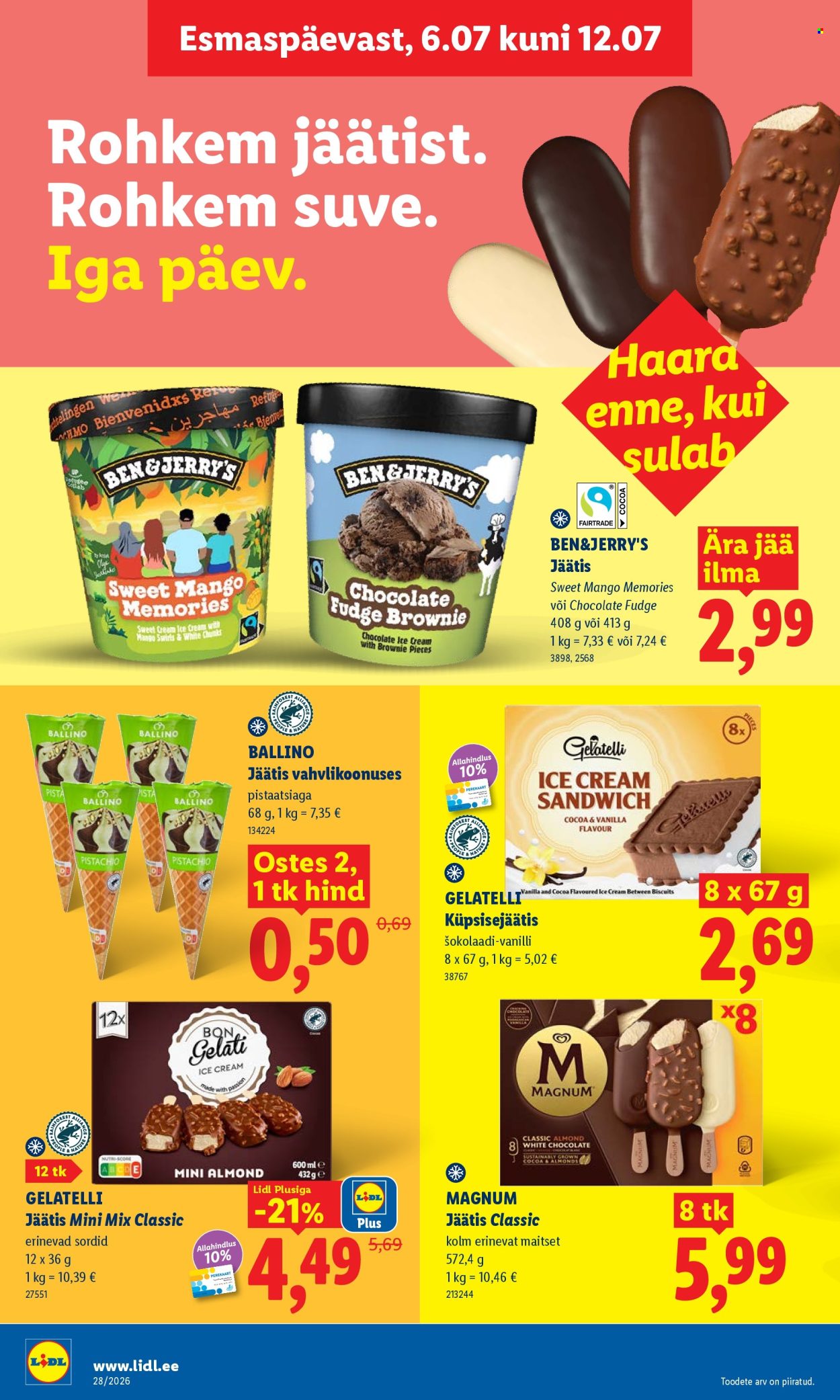 Lidl kliendileht - 06.07.2026 - 12.07.2026. Lehekülg 20