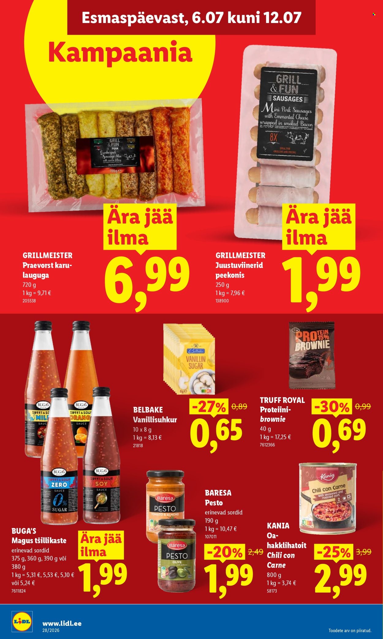 Lidl kliendileht - 06.07.2026 - 12.07.2026. Lehekülg 22
