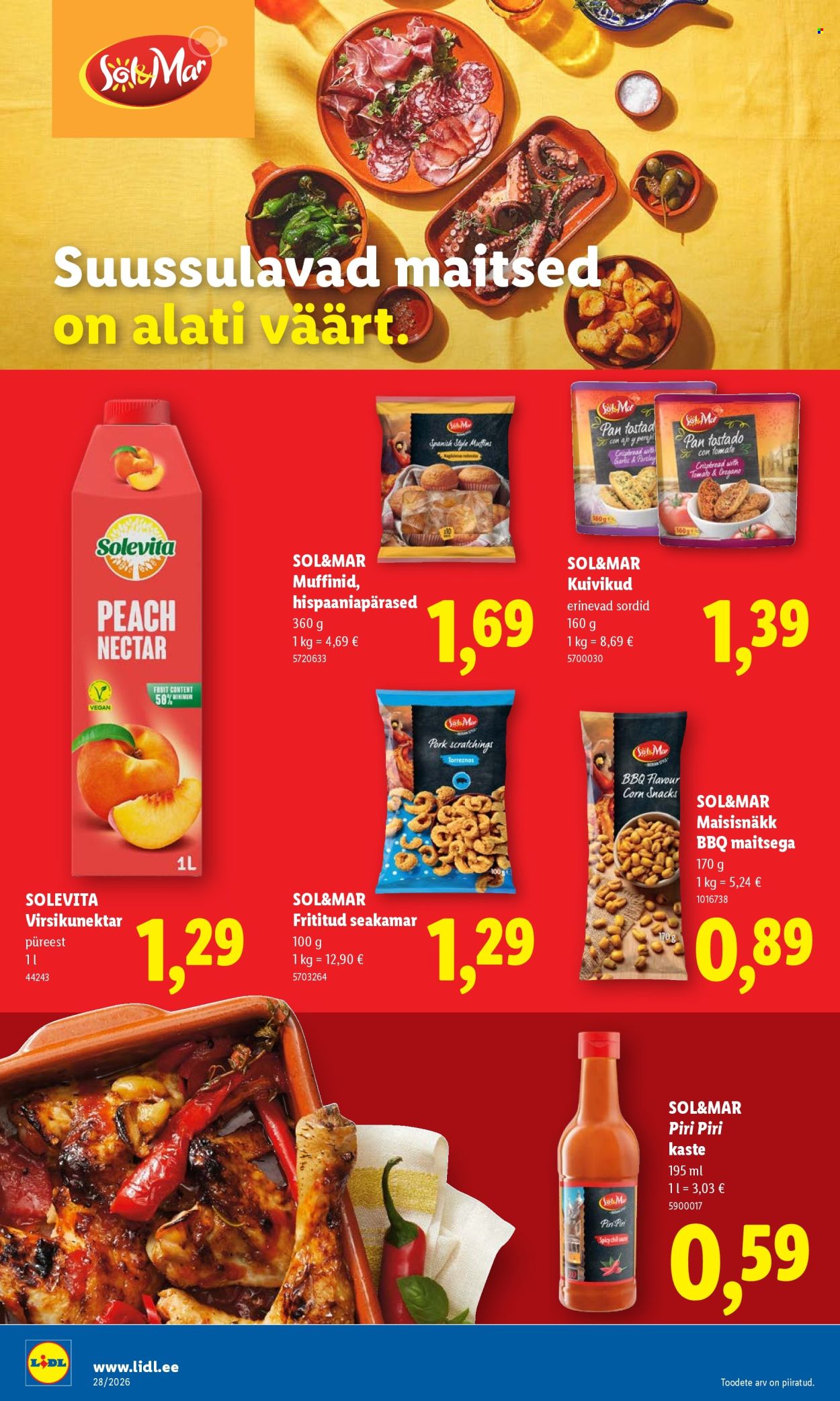 Lidl kliendileht - 06.07.2026 - 12.07.2026. Lehekülg 28