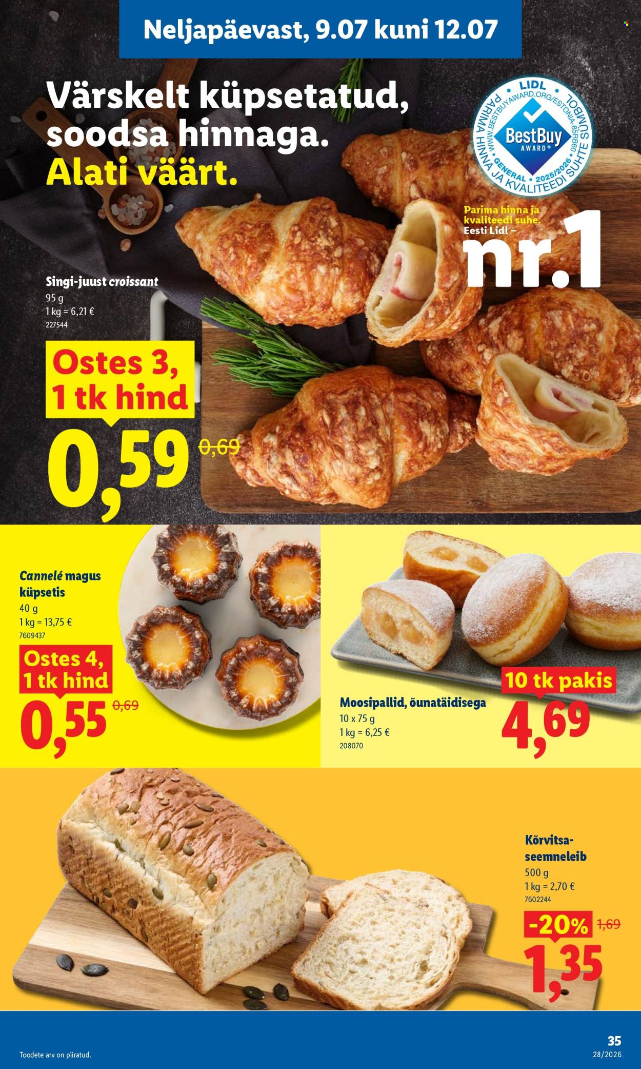 Lidl kliendileht - 06.07.2026 - 12.07.2026. Lehekülg 35