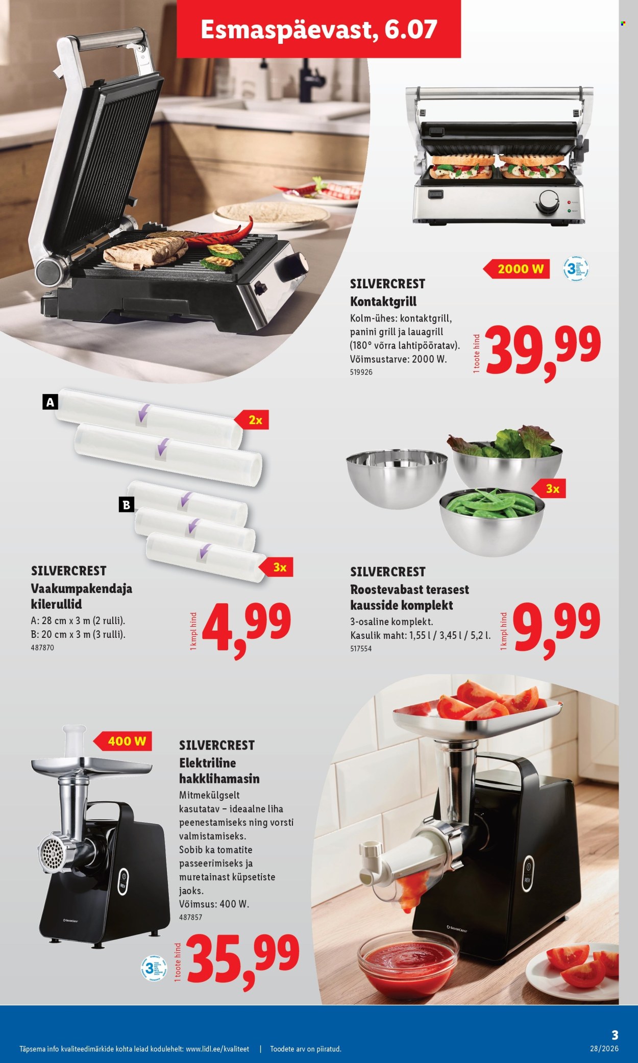 Lidl kliendileht - 06.07.2026 - 12.07.2026. Lehekülg 3
