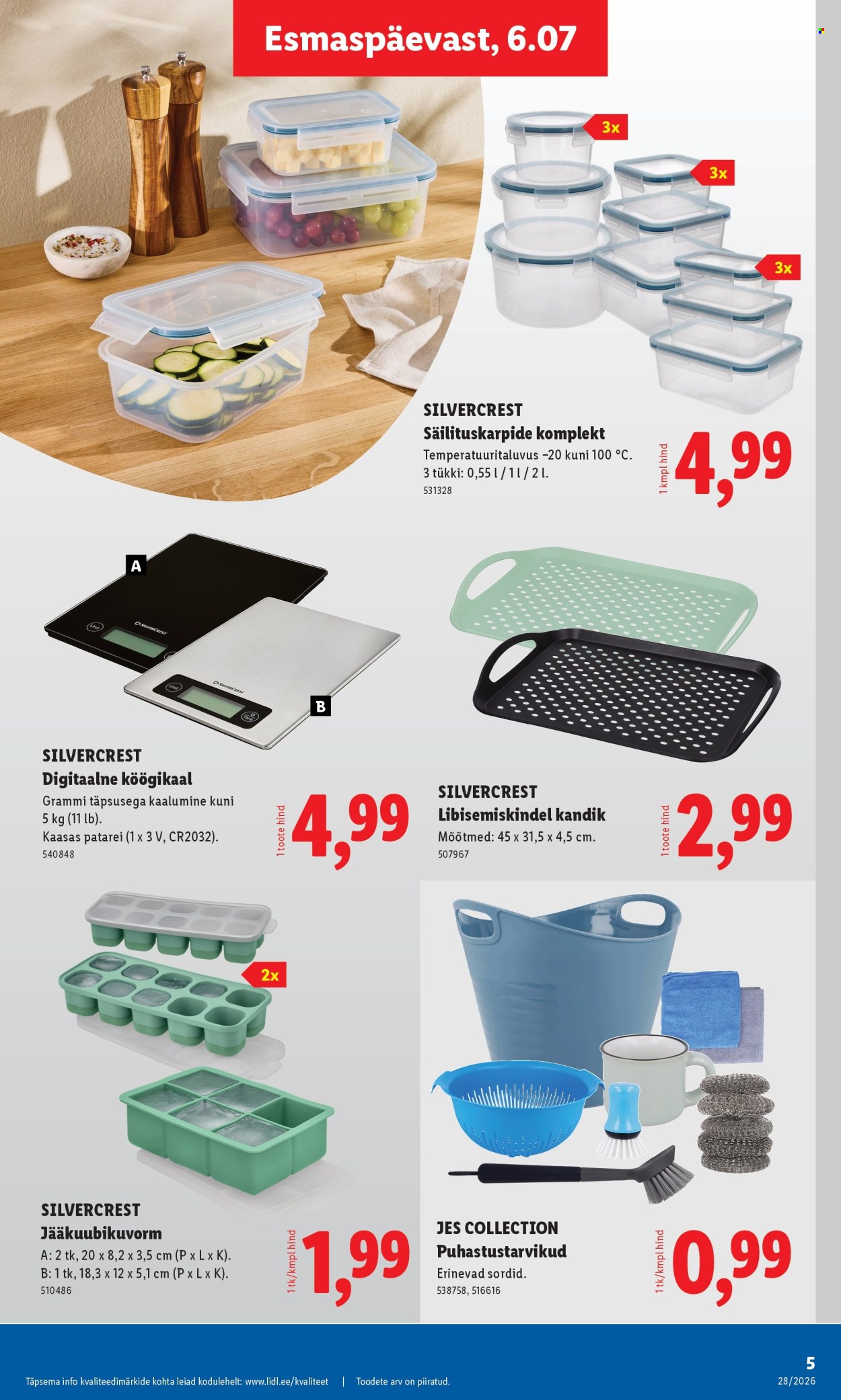 Lidl kliendileht - 06.07.2026 - 12.07.2026. Lehekülg 5