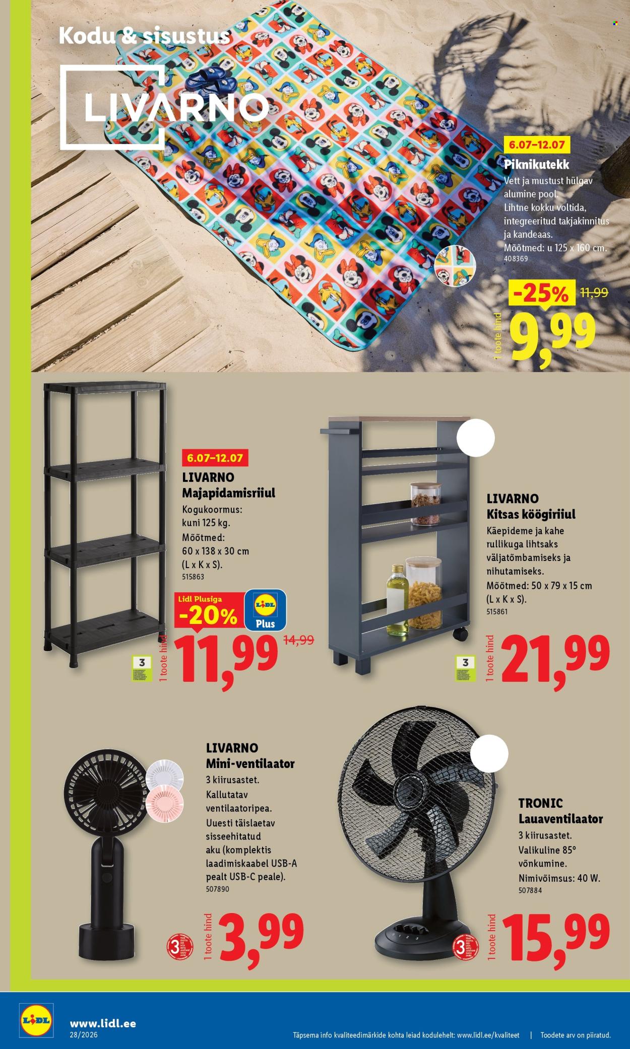 Lidl kliendileht - 06.07.2026 - 12.07.2026. Lehekülg 6