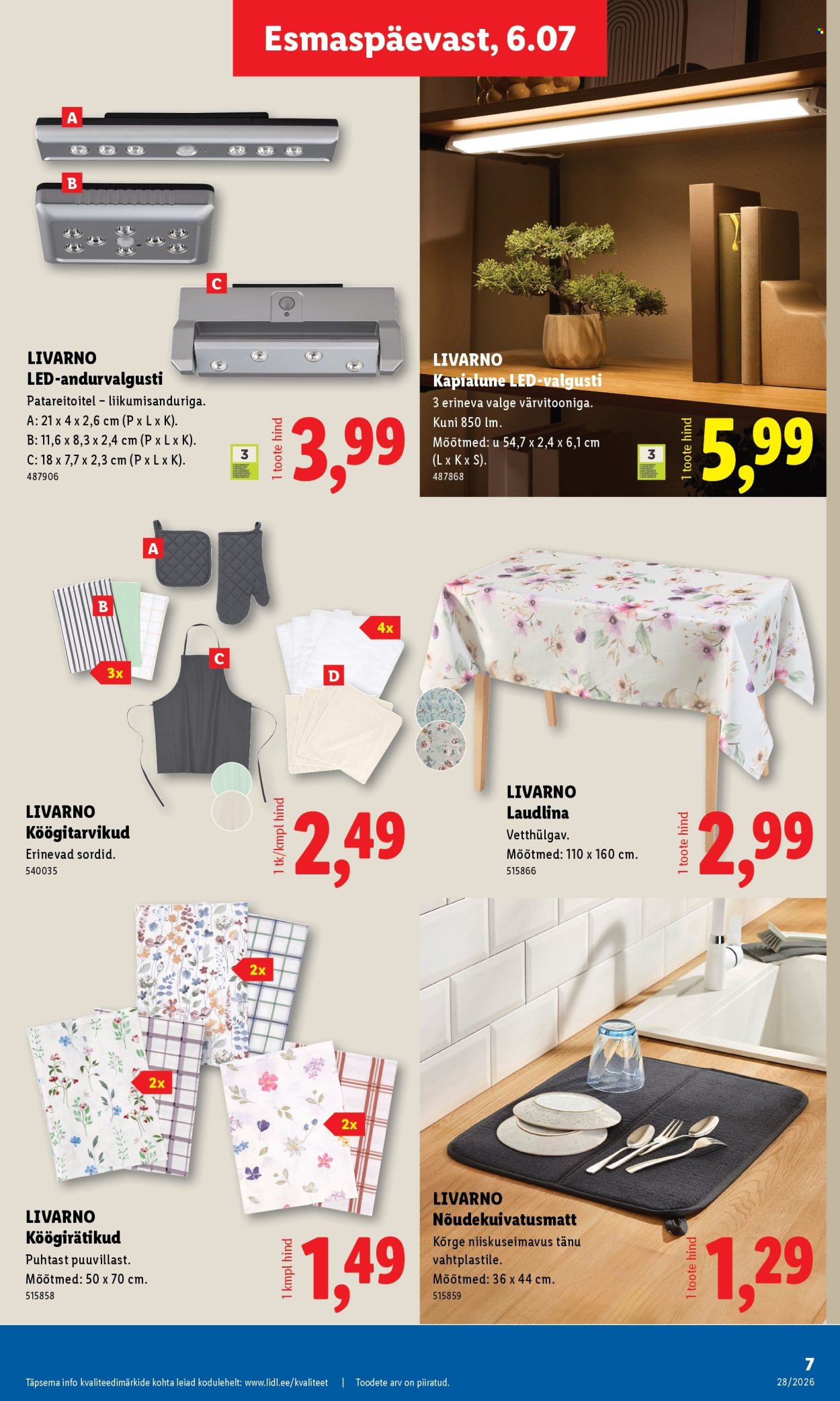 Lidl kliendileht - 06.07.2026 - 12.07.2026. Lehekülg 7