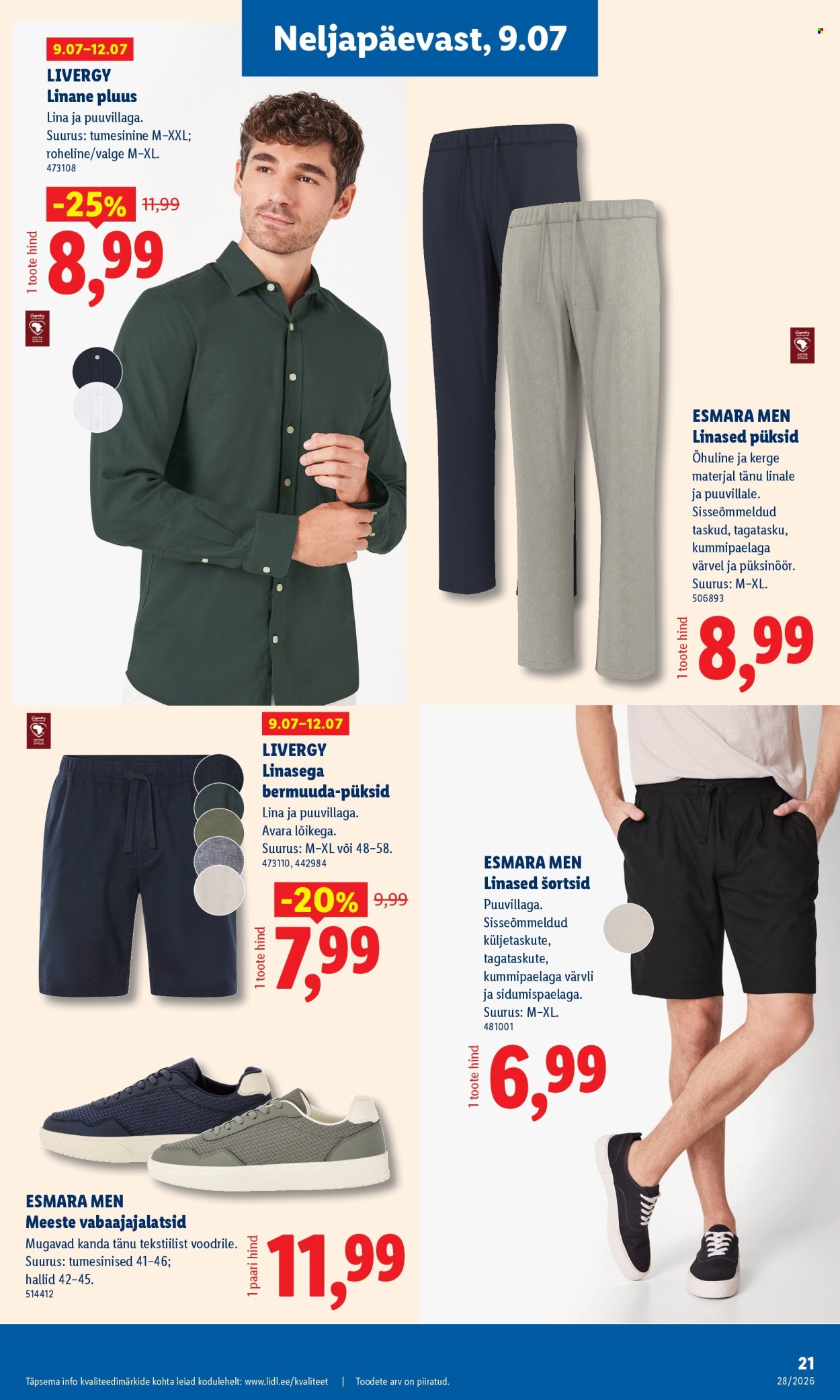Lidl kliendileht - 06.07.2026 - 12.07.2026. Lehekülg 21