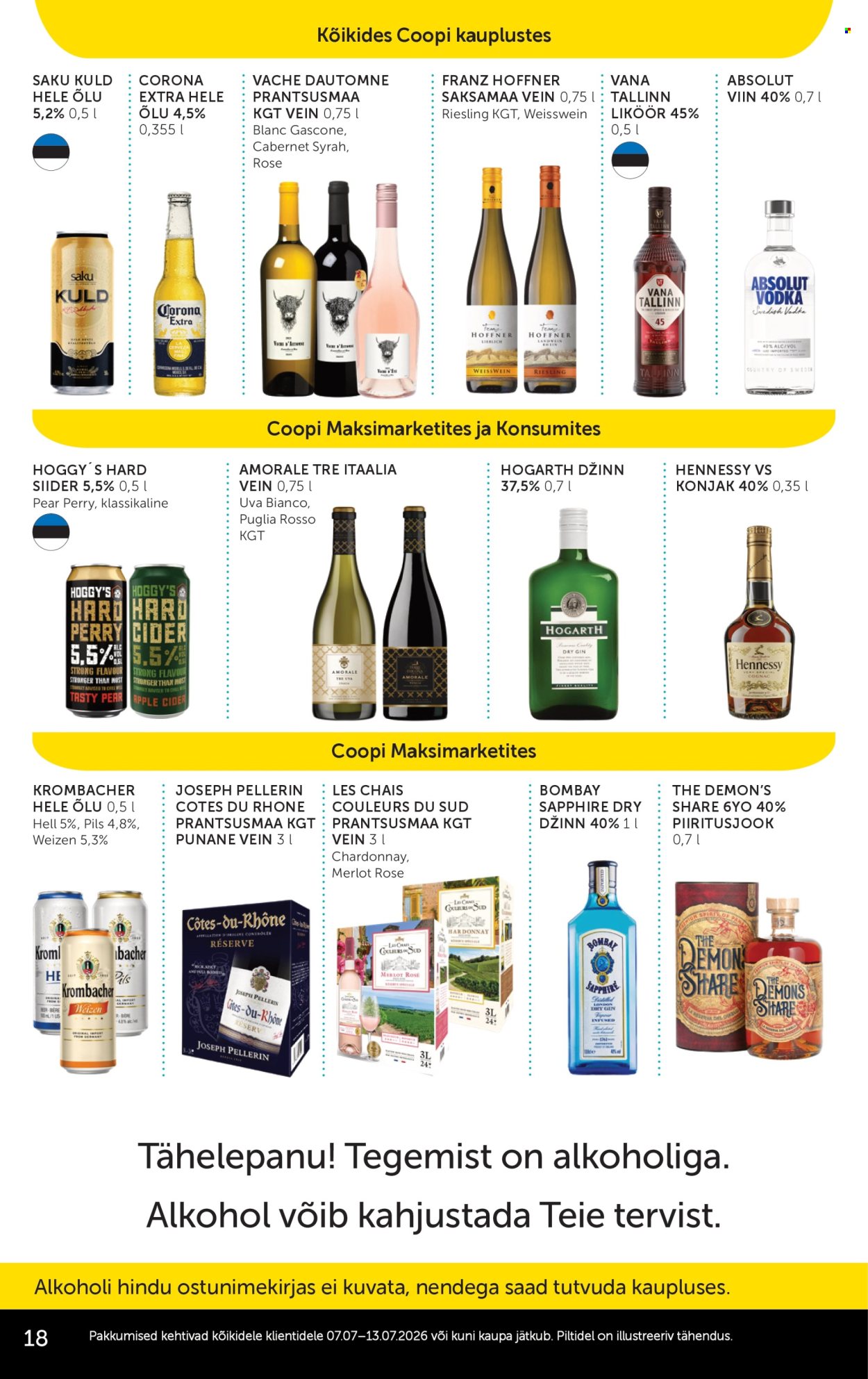 Coop kliendileht - 07.07.2026 - 13.07.2026. Lehekülg 18