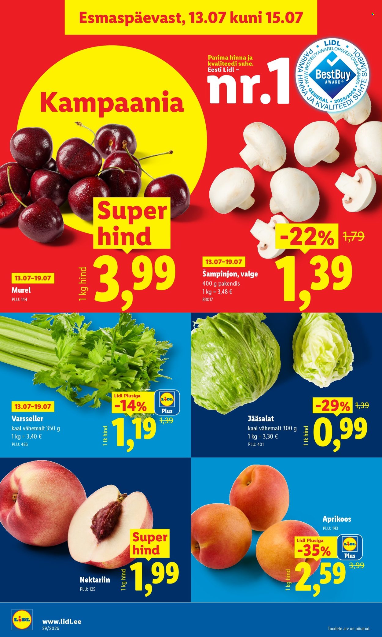 Lidl kliendileht - 13.07.2026 - 19.07.2026. Lehekülg 4