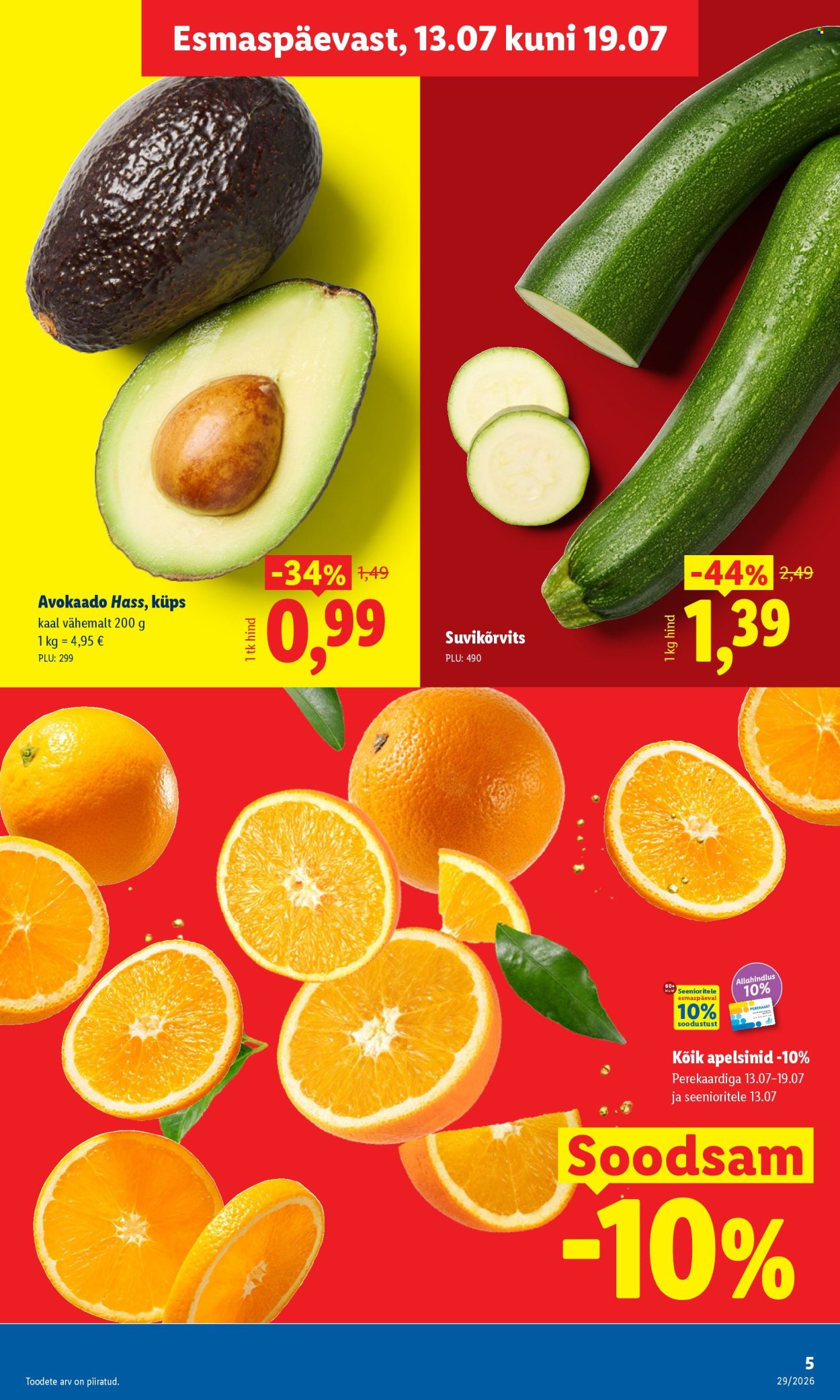 Lidl kliendileht - 13.07.2026 - 19.07.2026. Lehekülg 5
