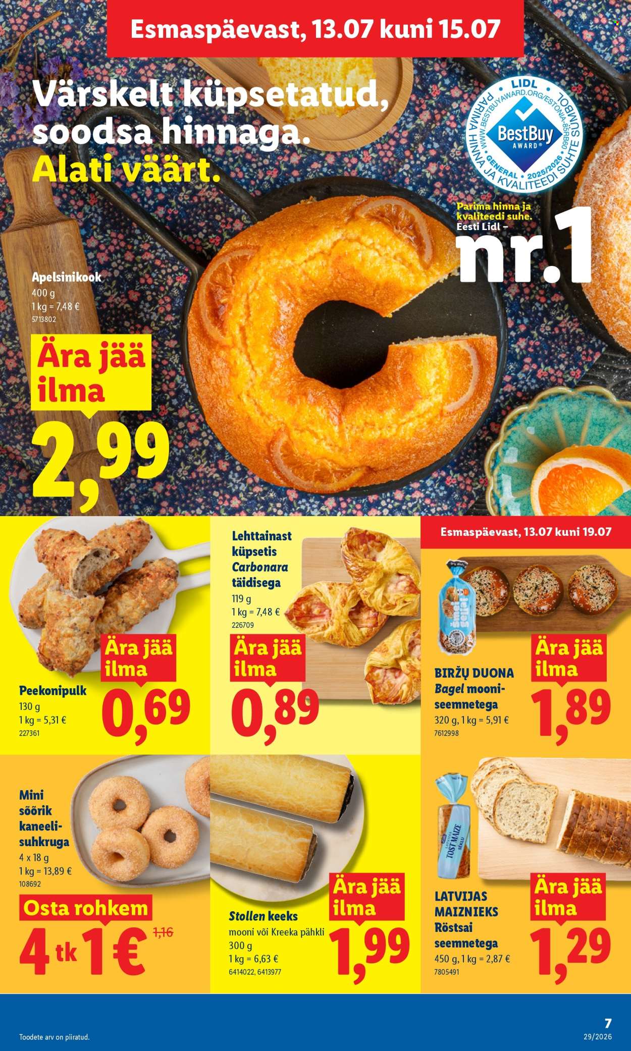 Lidl kliendileht - 13.07.2026 - 19.07.2026. Lehekülg 7
