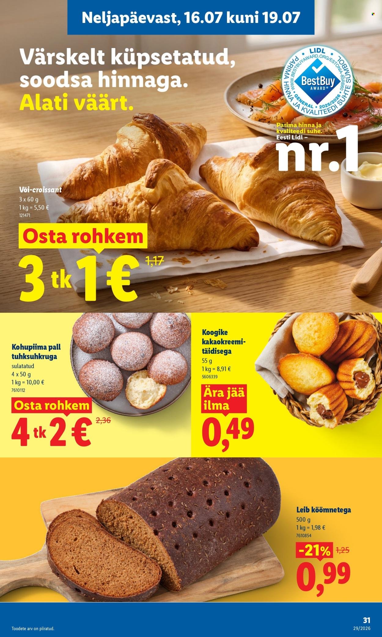 Lidl kliendileht - 13.07.2026 - 19.07.2026. Lehekülg 31
