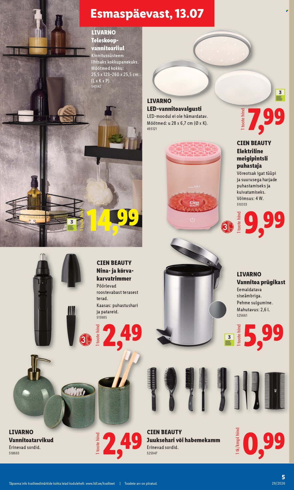 Lidl kliendileht - 13.07.2026 - 19.07.2026. Lehekülg 5