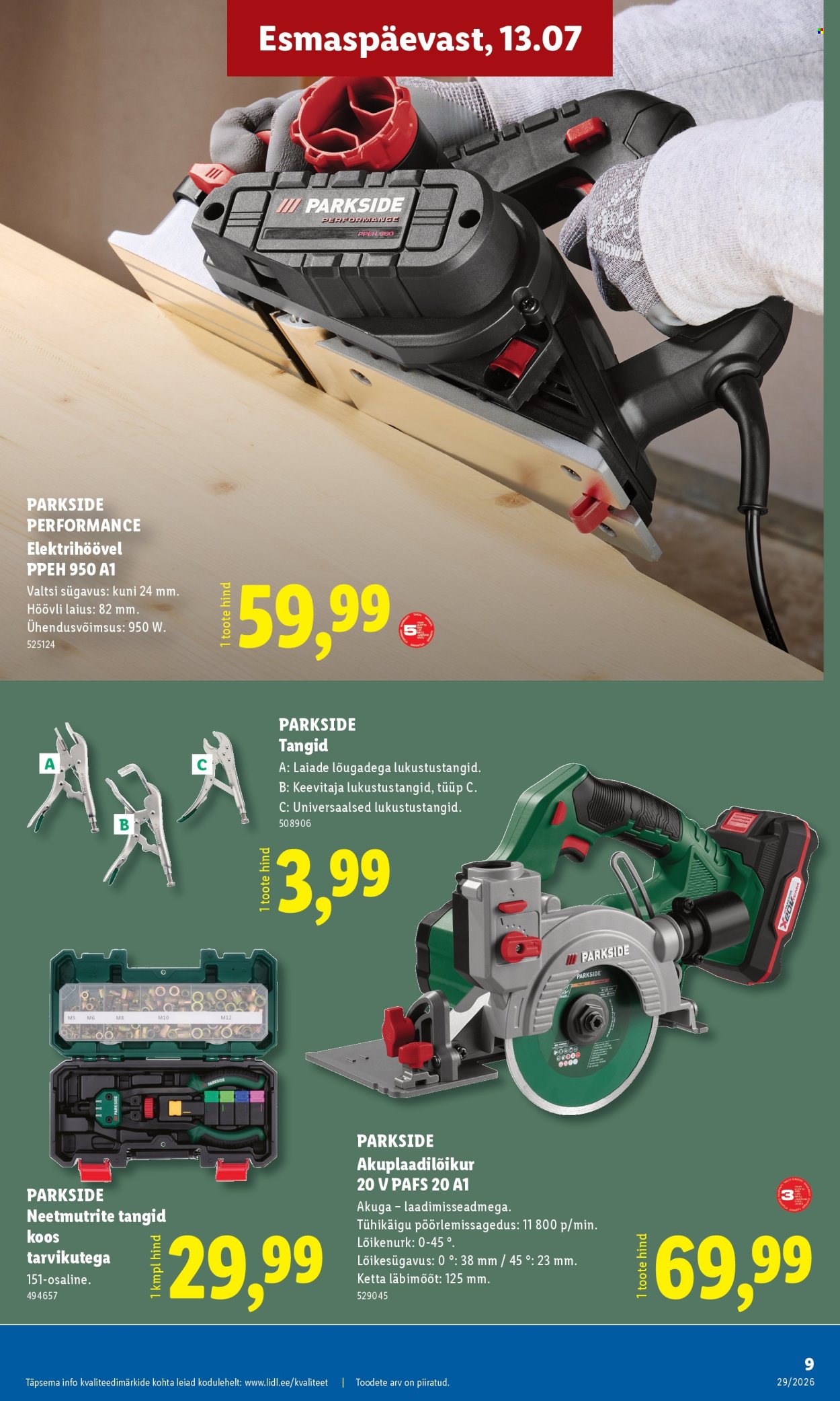 Lidl kliendileht - 13.07.2026 - 19.07.2026. Lehekülg 9