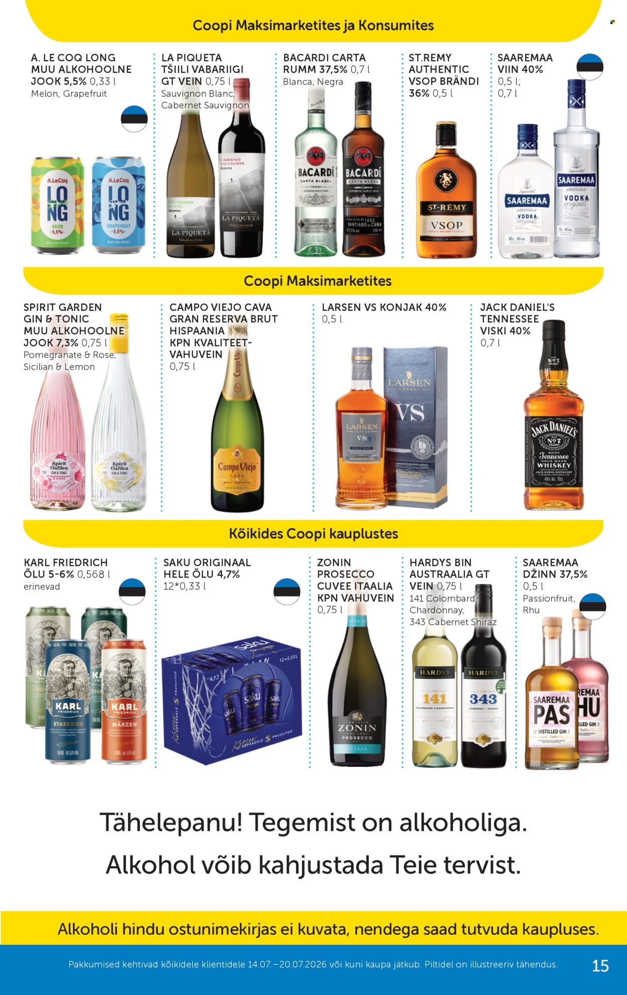Coop kliendileht - 14.07.2026 - 20.07.2026. Lehekülg 15