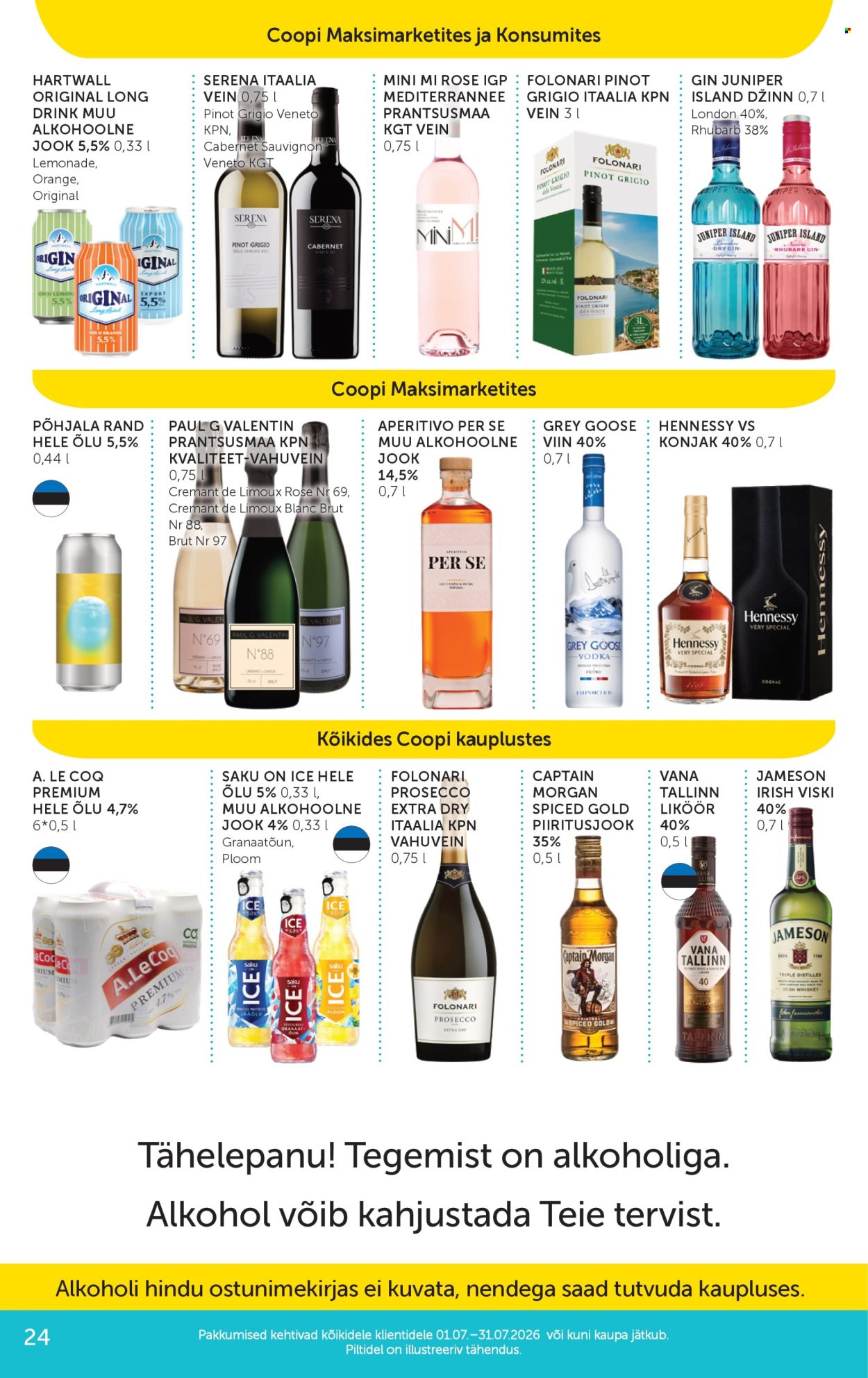 Coop kliendileht - 14.07.2026 - 20.07.2026. Lehekülg 24