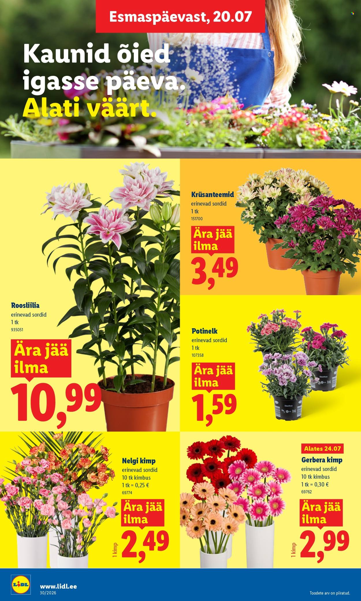 Lidl kliendileht - 20.07.2026 - 26.07.2026. Lehekülg 8