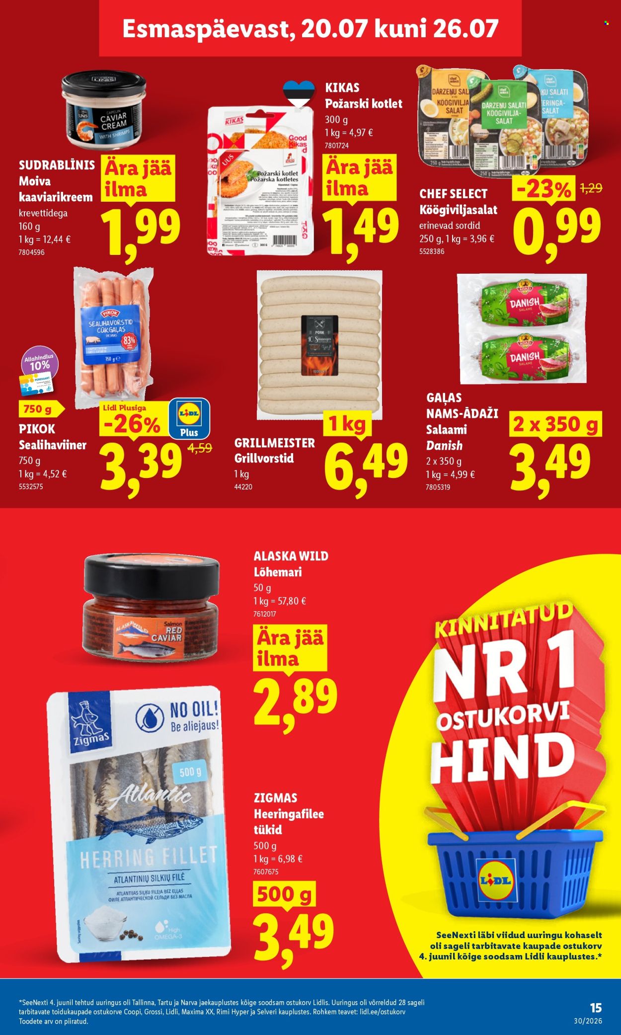 Lidl kliendileht - 20.07.2026 - 26.07.2026. Lehekülg 15