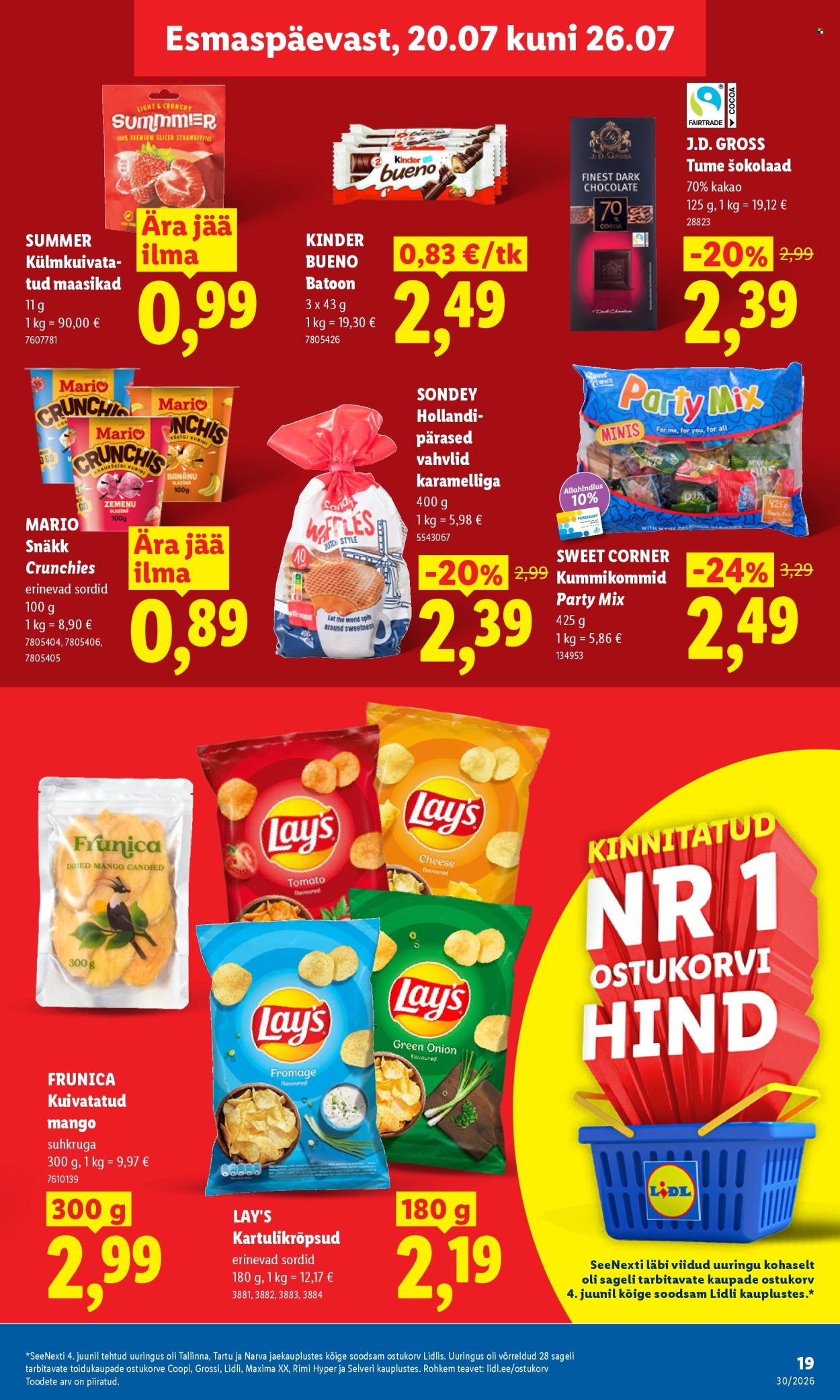 Lidl kliendileht - 20.07.2026 - 26.07.2026. Lehekülg 19