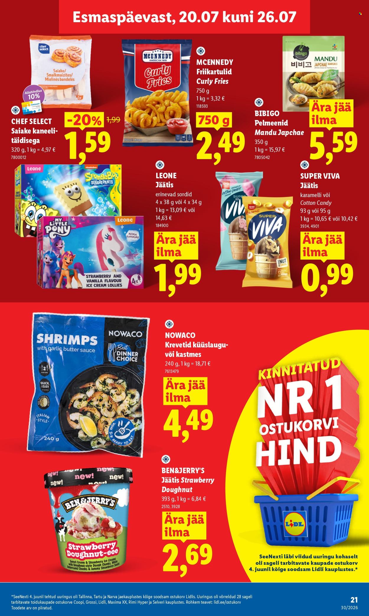 Lidl kliendileht - 20.07.2026 - 26.07.2026. Lehekülg 21