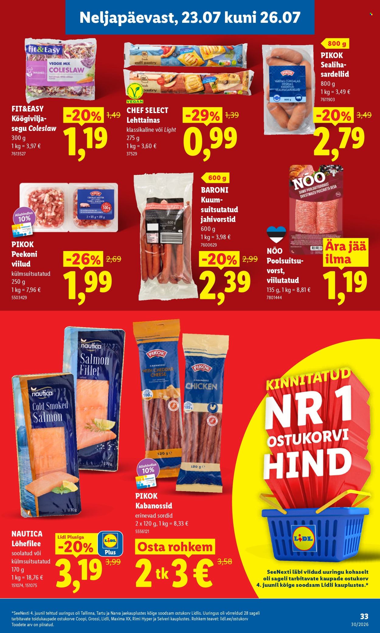 Lidl kliendileht - 20.07.2026 - 26.07.2026. Lehekülg 33