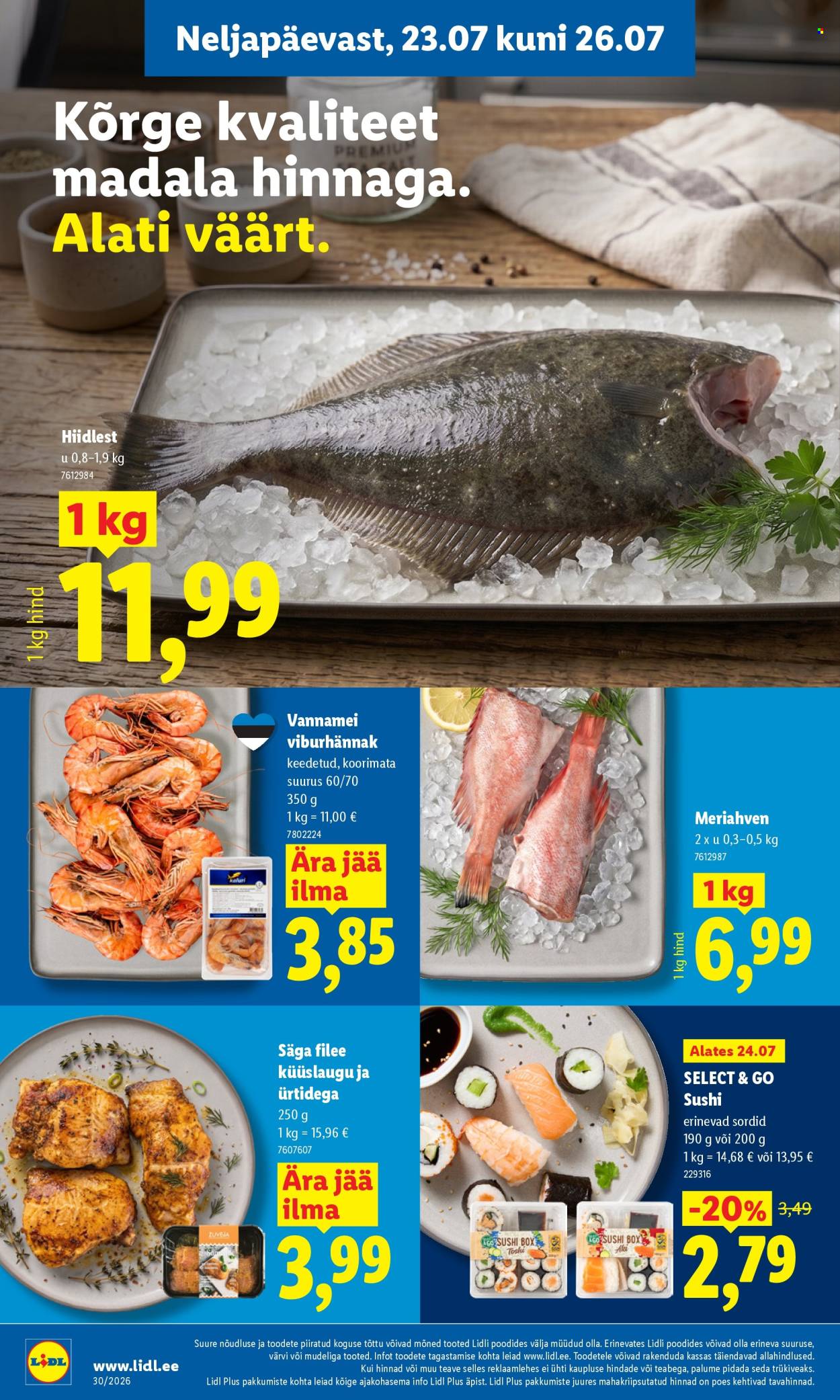 Lidl kliendileht - 20.07.2026 - 26.07.2026. Lehekülg 38