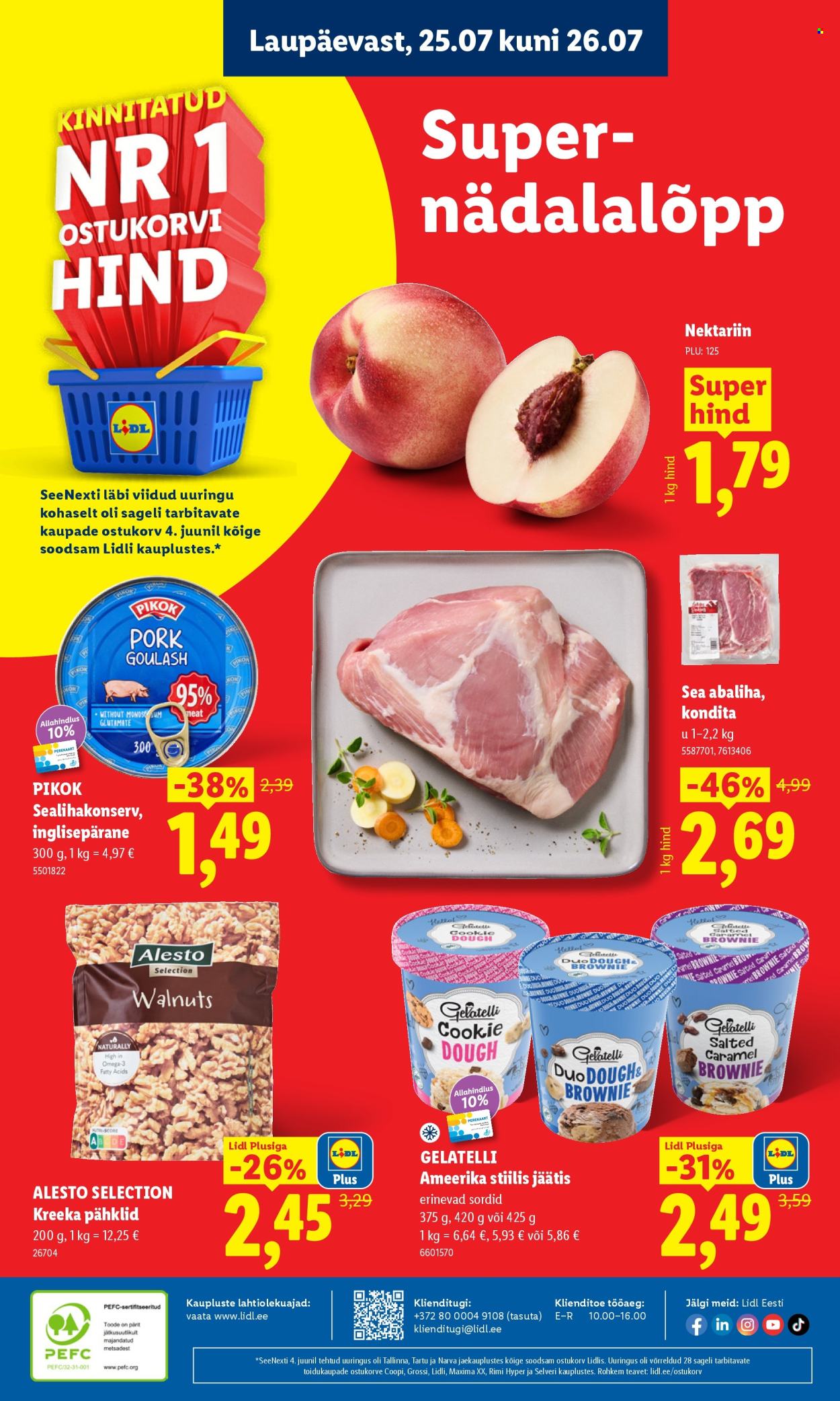 Lidl kliendileht - 20.07.2026 - 26.07.2026. Lehekülg 40