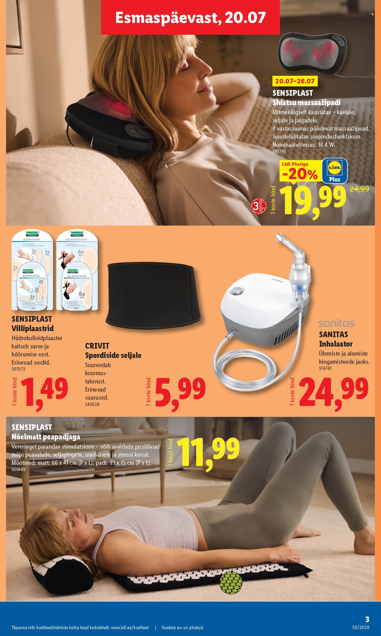 Lidl kliendileht - 20.07.2026 - 26.07.2026. Lehekülg 3