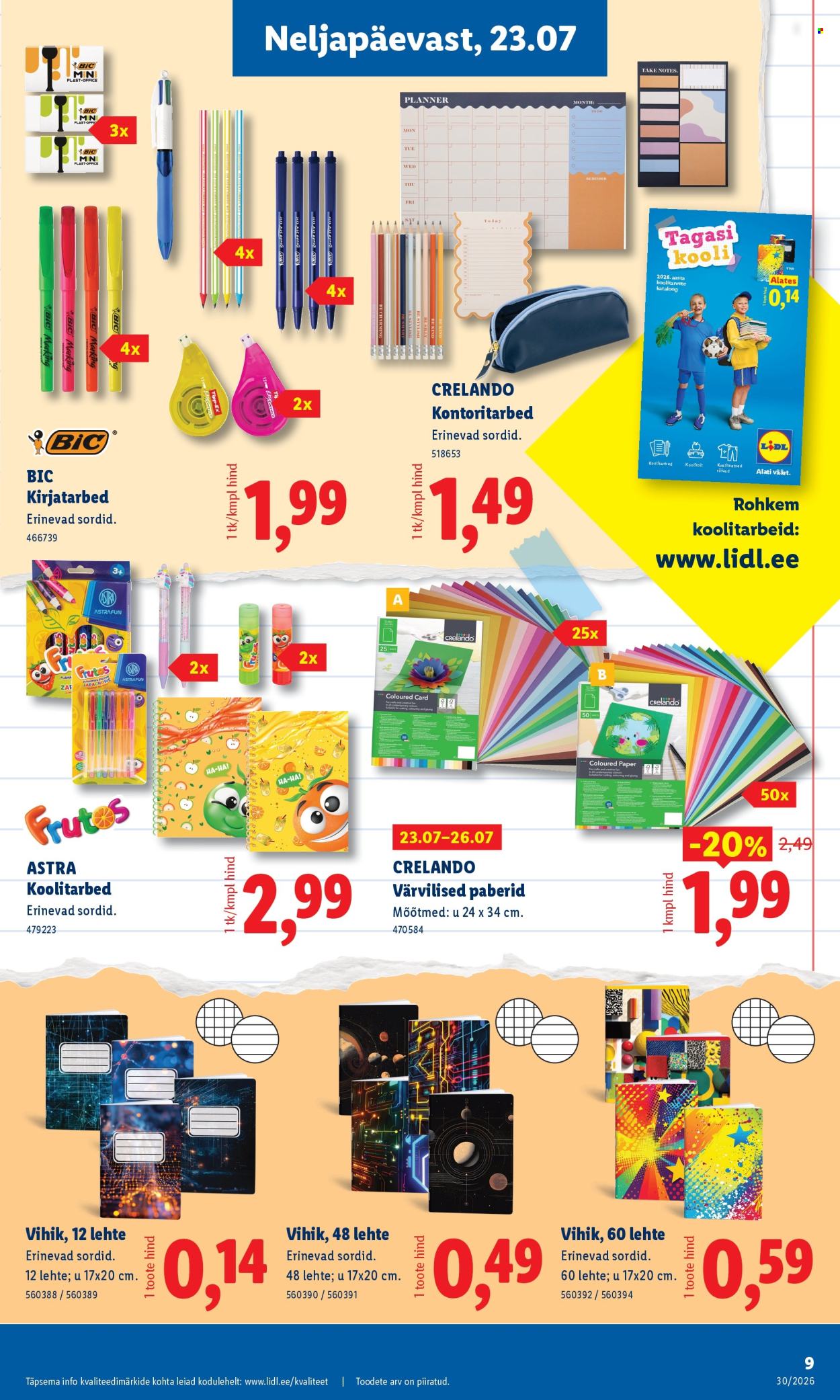 Lidl kliendileht - 20.07.2026 - 26.07.2026. Lehekülg 9