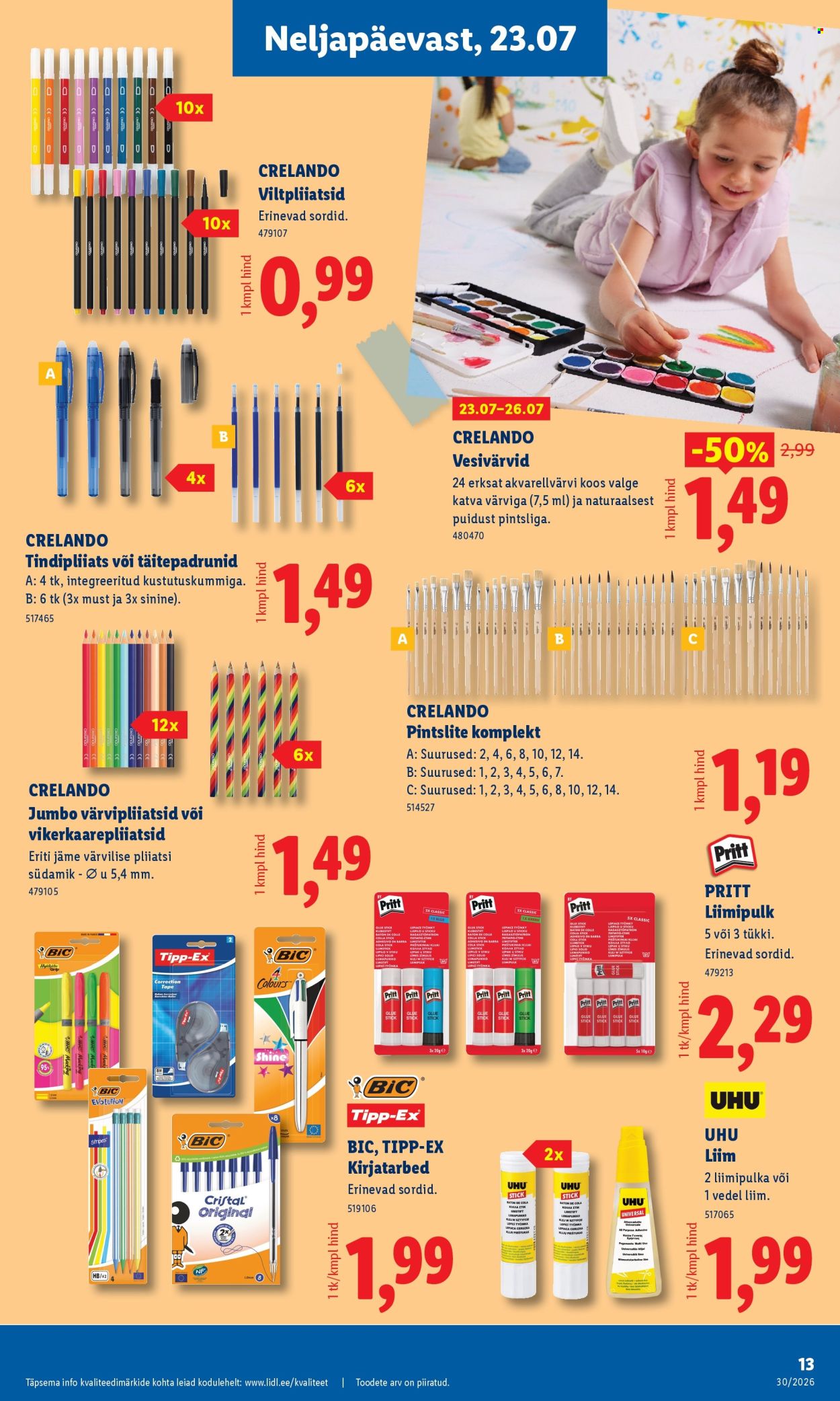 Lidl kliendileht - 20.07.2026 - 26.07.2026. Lehekülg 13