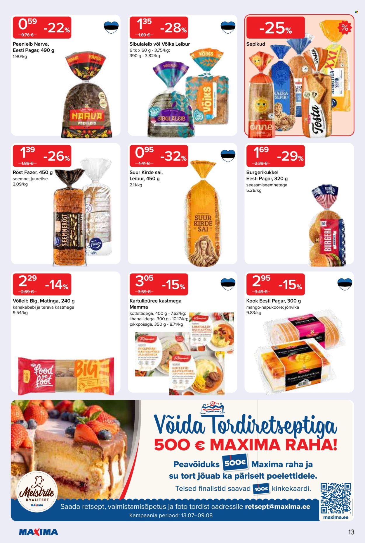 Maxima kliendileht - 21.07.2026 - 27.07.2026. Lehekülg 14