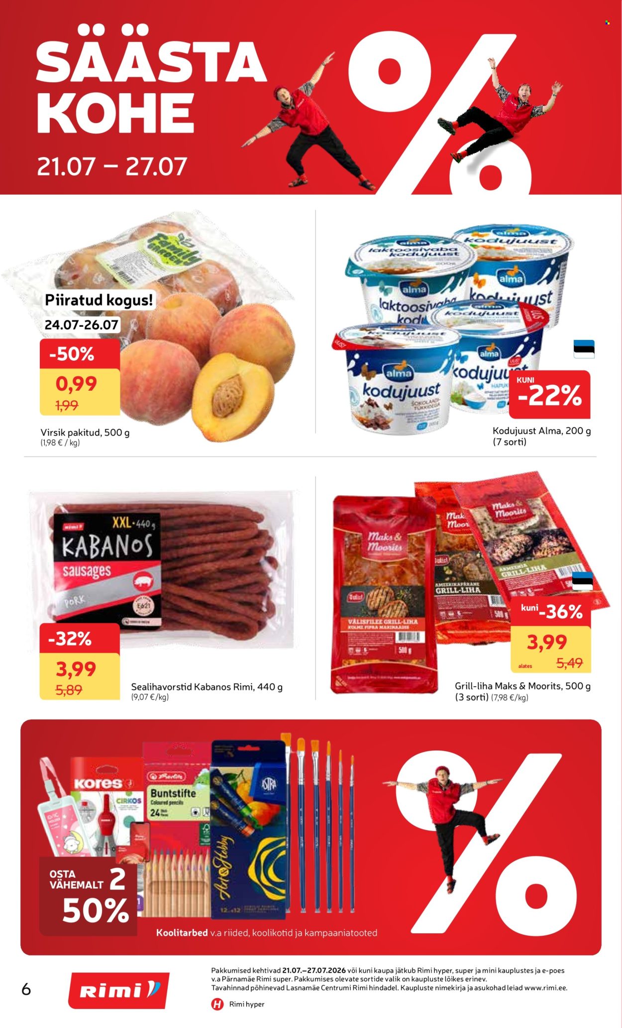 Rimi kliendileht - 21.07.2026 - 27.07.2026. Lehekülg 6