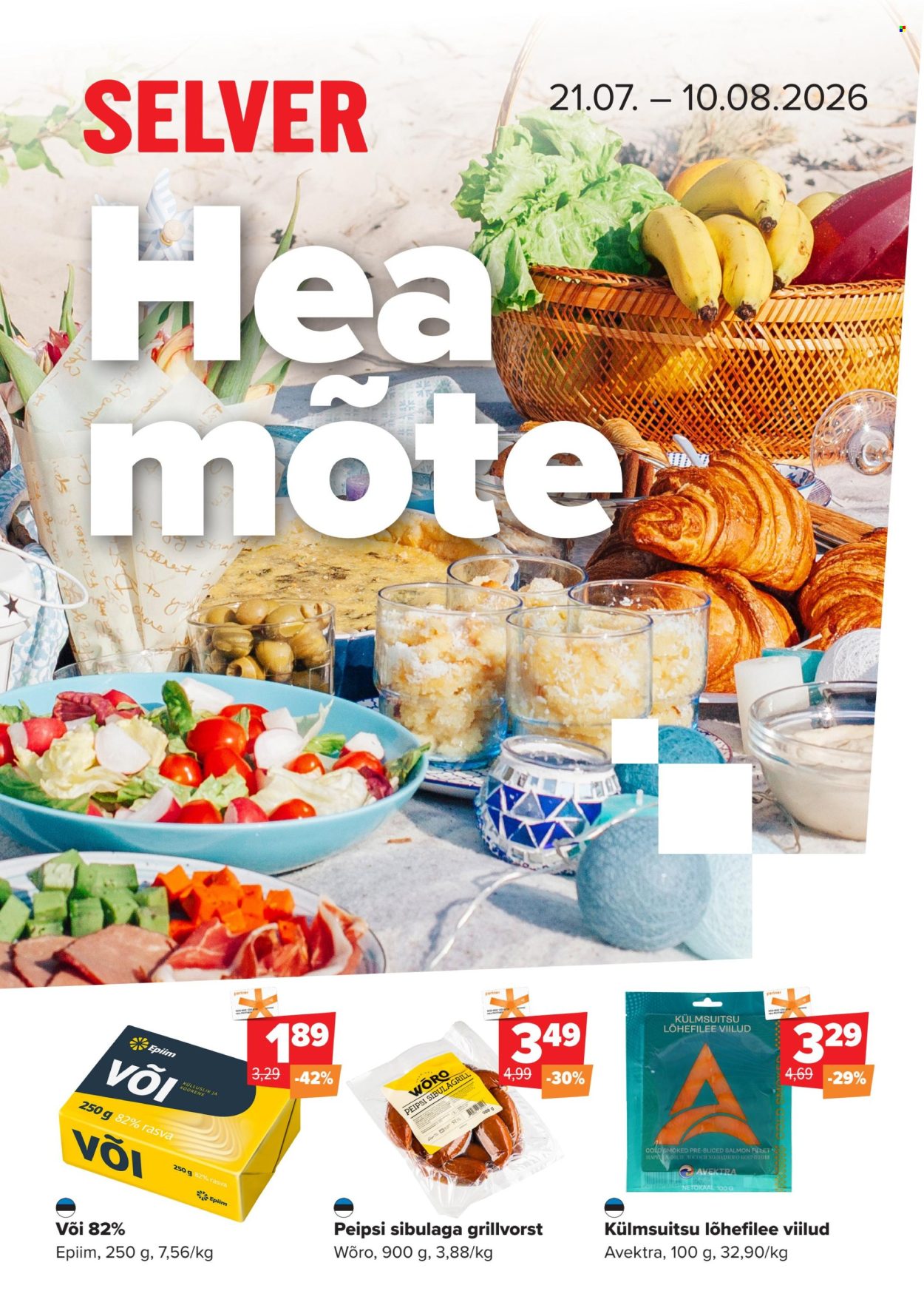 Selver kliendileht - 21.07.2026 - 10.08.2026. Lehekülg 1