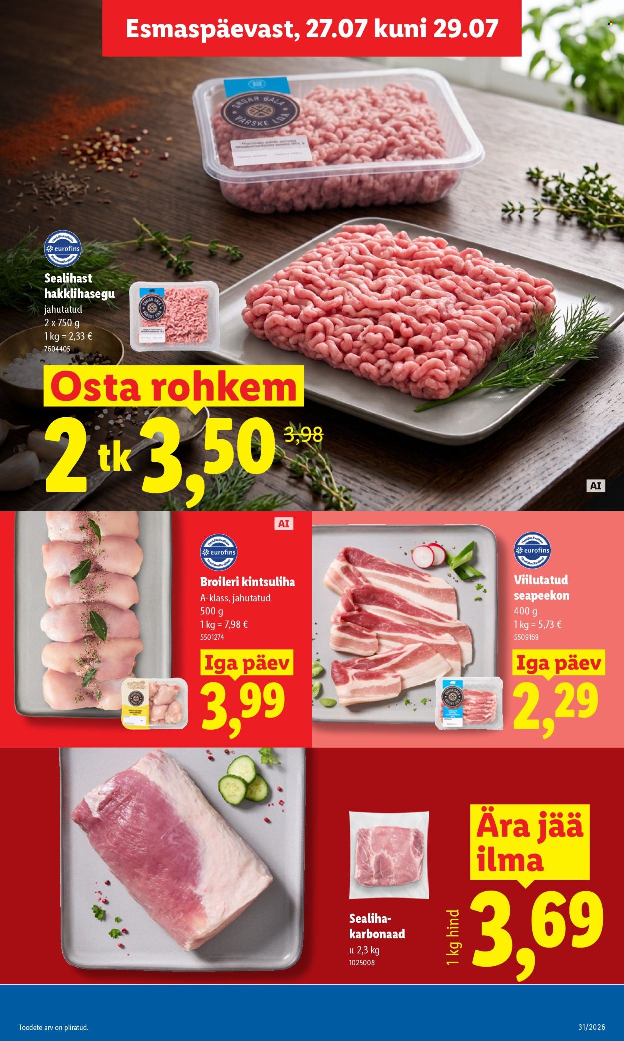 Lidl kliendileht - 27.07.2026 - 02.08.2026. Lehekülg 13