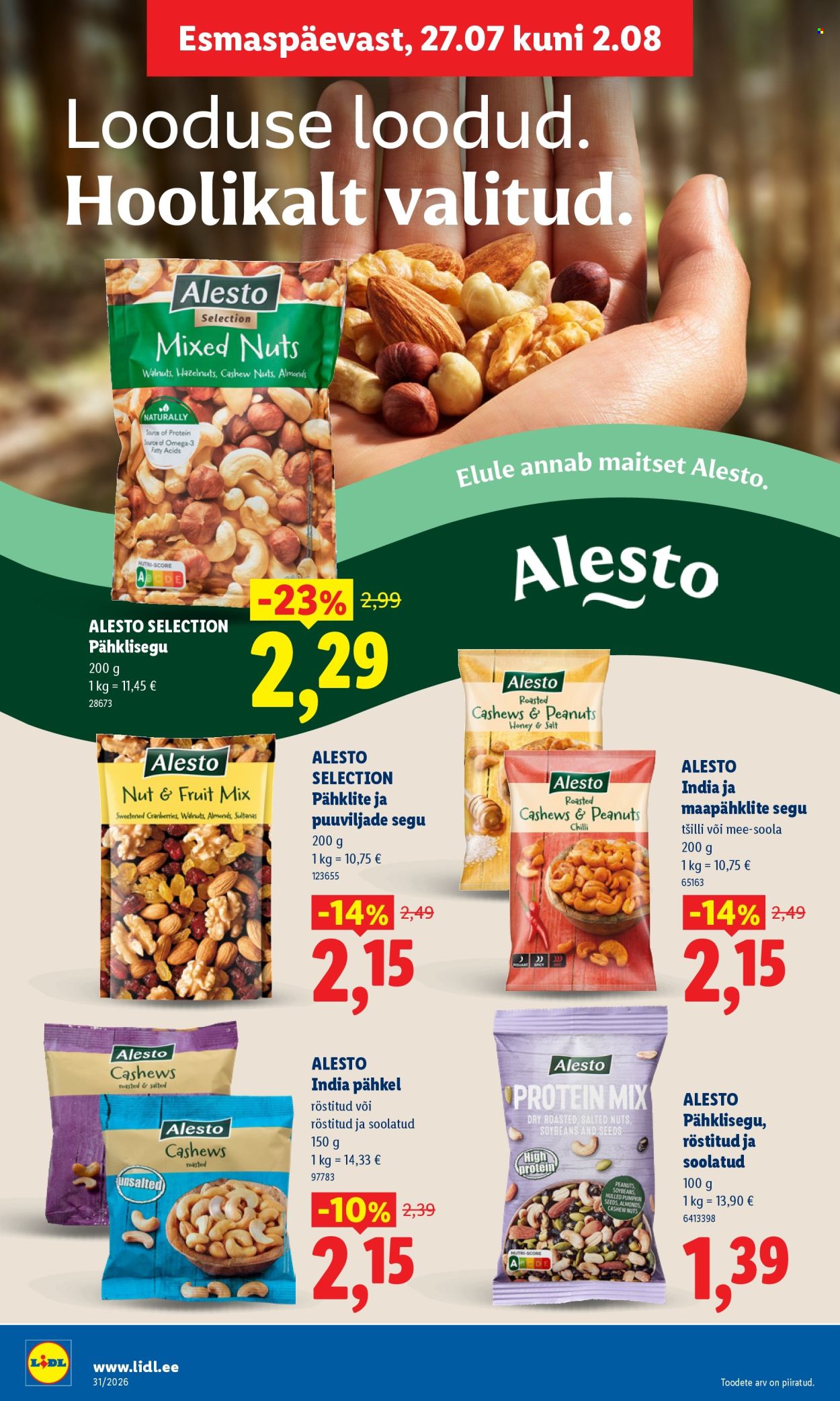 Lidl kliendileht - 27.07.2026 - 02.08.2026. Lehekülg 16