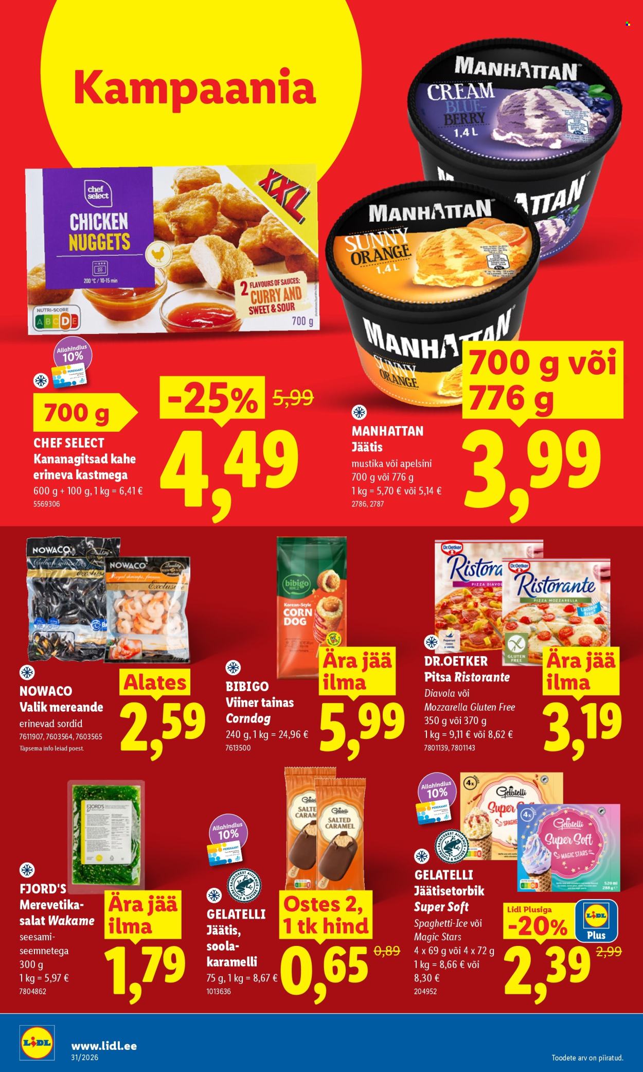 Lidl kliendileht - 27.07.2026 - 02.08.2026. Lehekülg 20