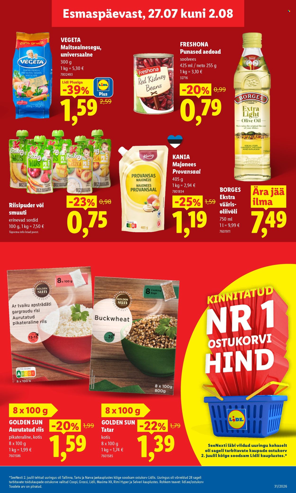 Lidl kliendileht - 27.07.2026 - 02.08.2026. Lehekülg 21