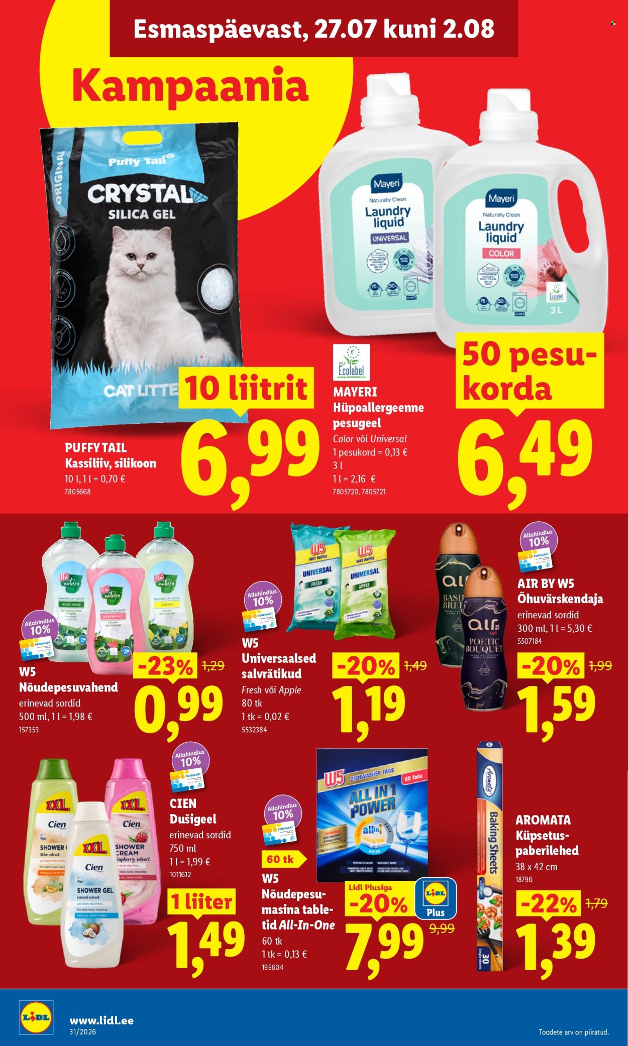 Lidl kliendileht - 27.07.2026 - 02.08.2026. Lehekülg 24