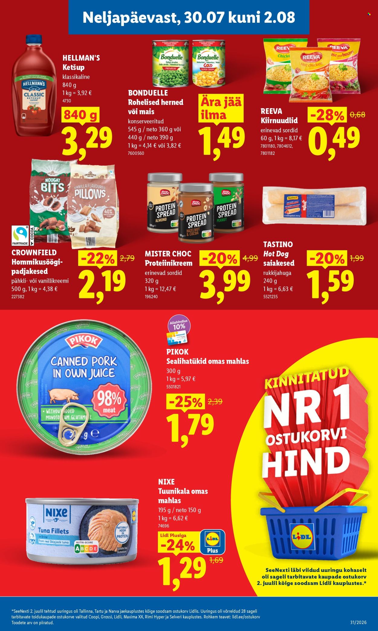 Lidl kliendileht - 27.07.2026 - 02.08.2026. Lehekülg 31