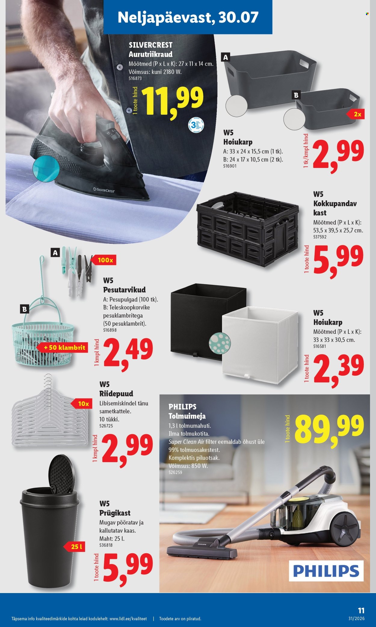 Lidl kliendileht - 27.07.2026 - 02.08.2026. Lehekülg 11