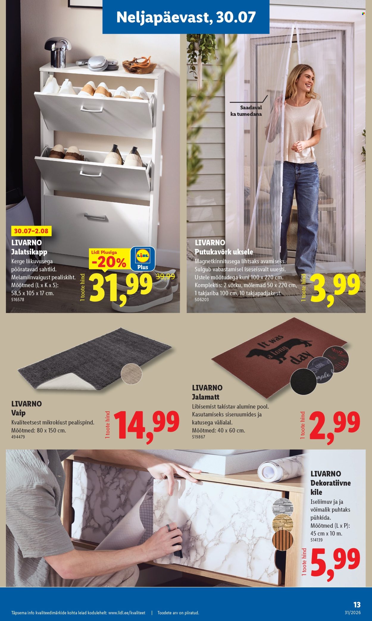 Lidl kliendileht - 27.07.2026 - 02.08.2026. Lehekülg 13