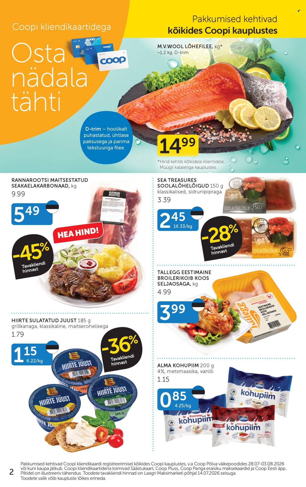 Coop kliendileht - 28.07.2026 - 03.08.2026. Lehekülg 2