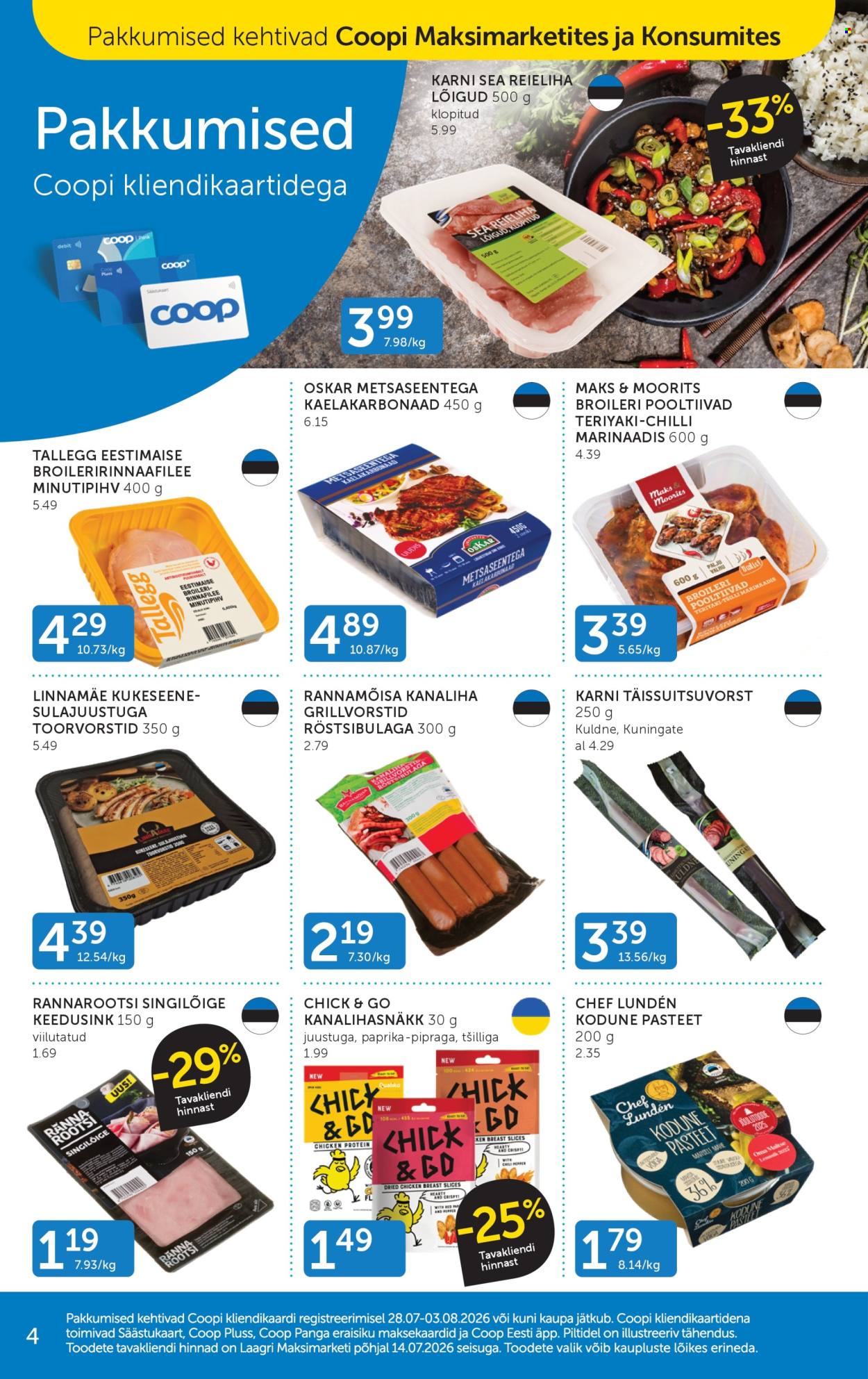 Coop kliendileht - 28.07.2026 - 03.08.2026. Lehekülg 4