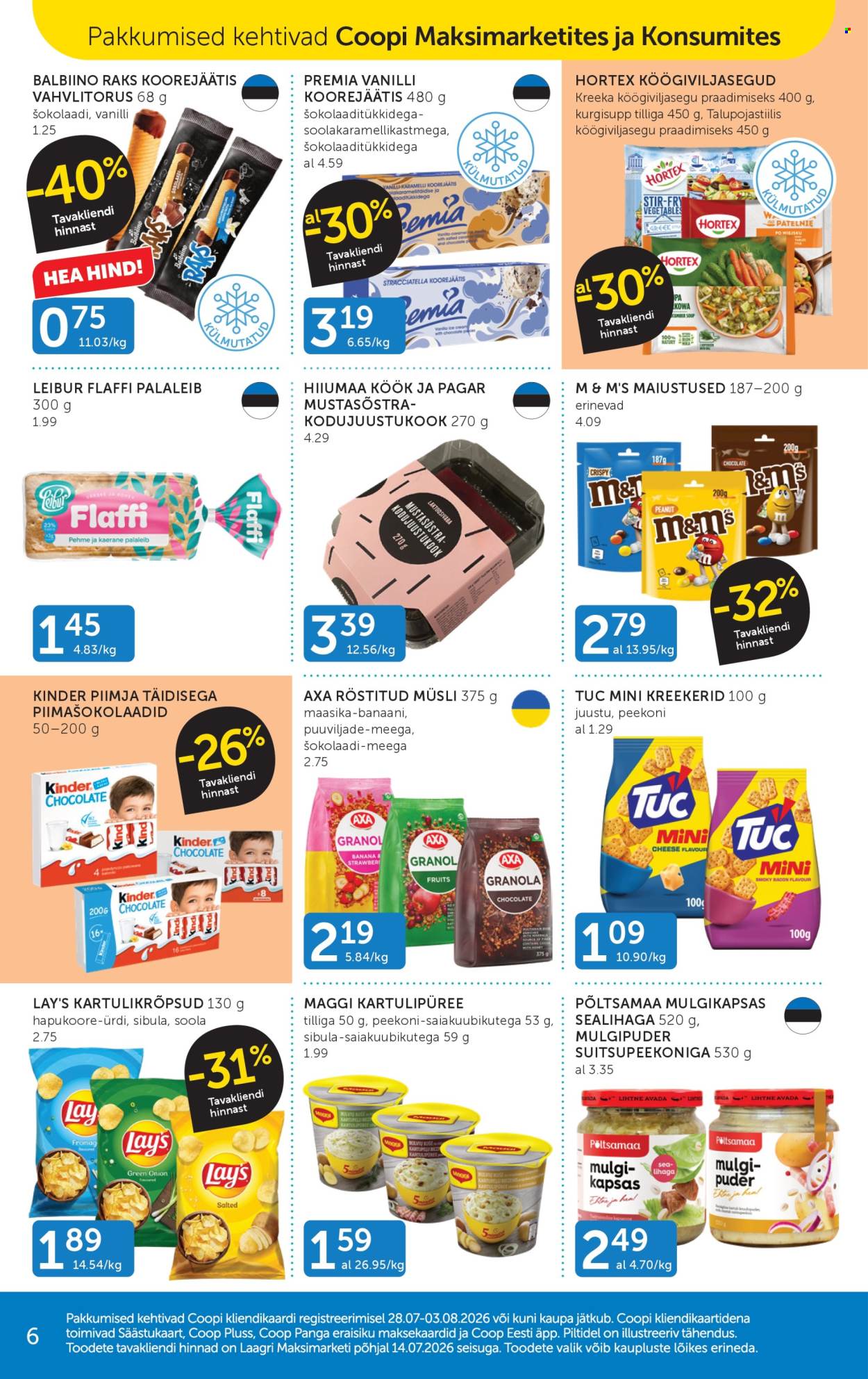 Coop kliendileht - 28.07.2026 - 03.08.2026. Lehekülg 6