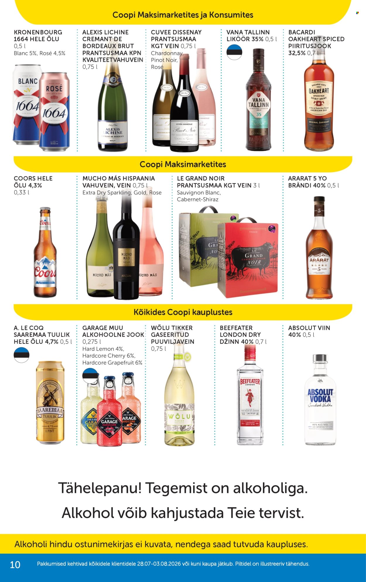 Coop kliendileht - 28.07.2026 - 03.08.2026. Lehekülg 10