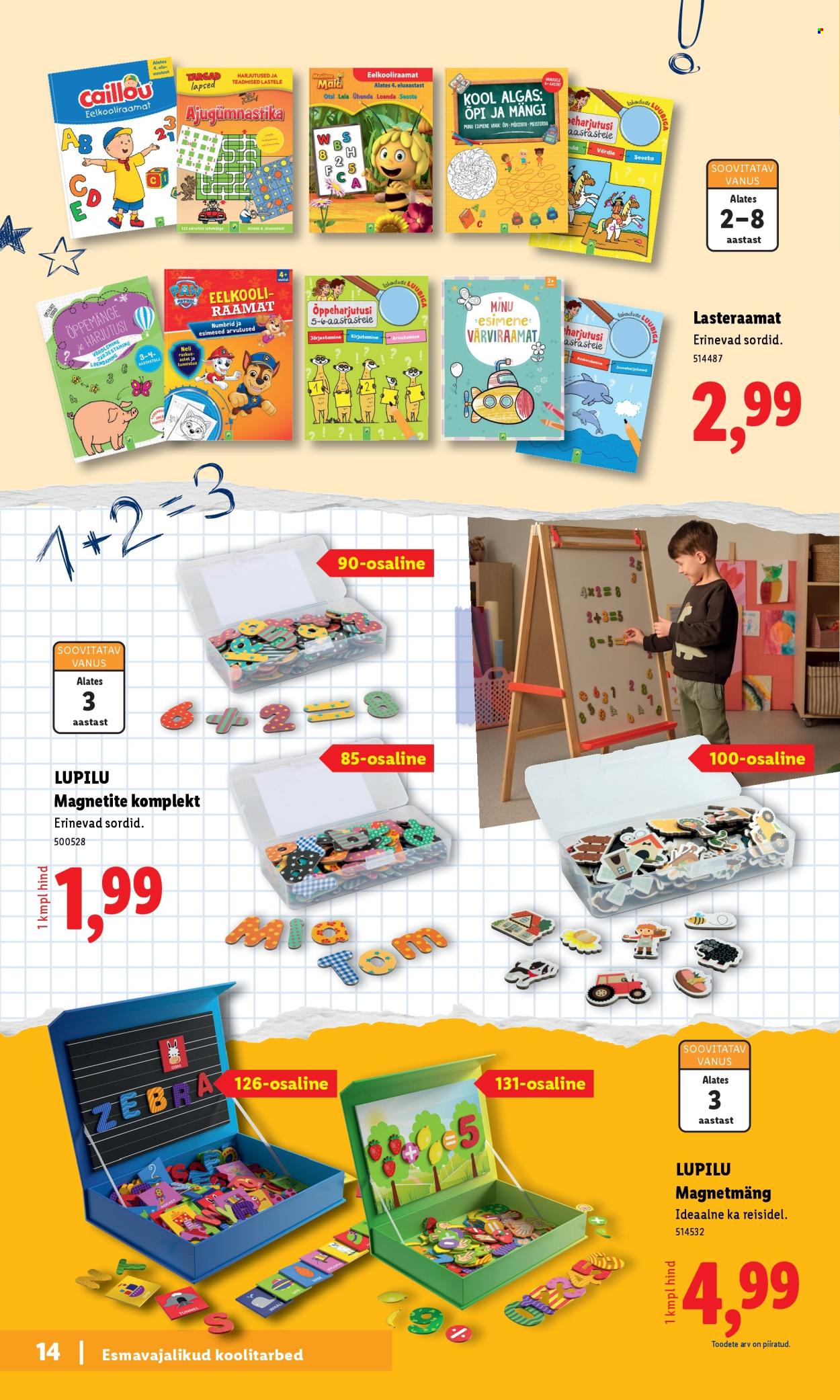 Lidl kliendileht. Lehekülg 14