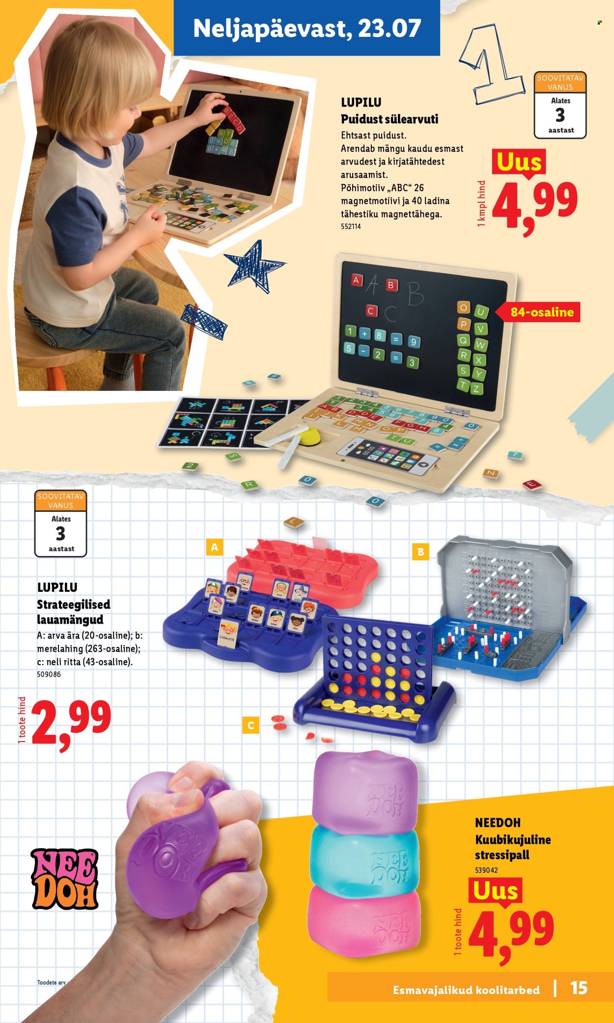 Lidl kliendileht. Lehekülg 15