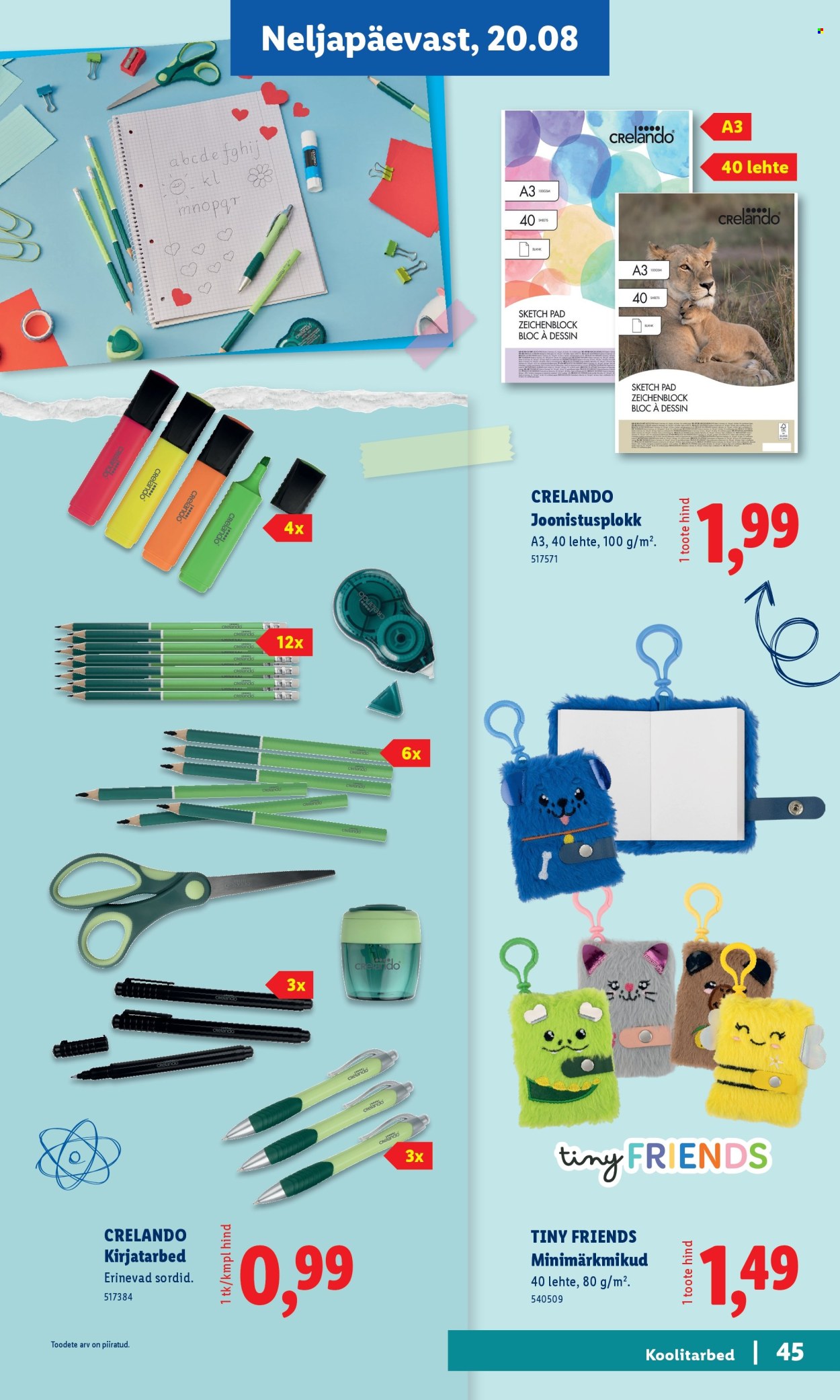 Lidl kliendileht. Lehekülg 45