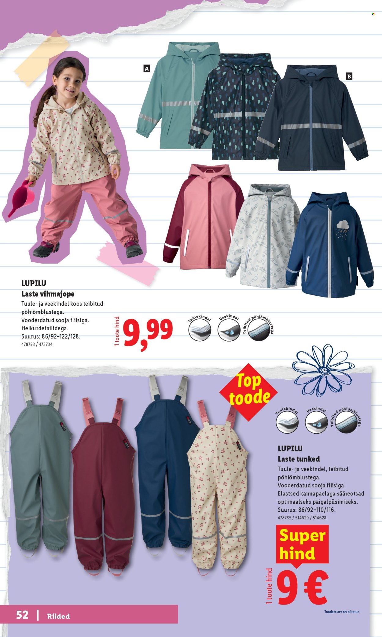 Lidl kliendileht. Lehekülg 52