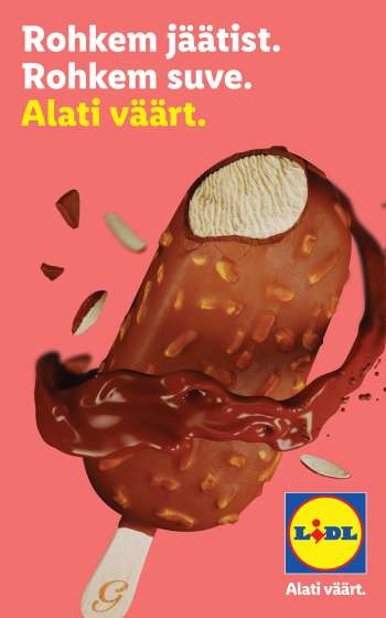 Kaupluse Lidl kliendileht.