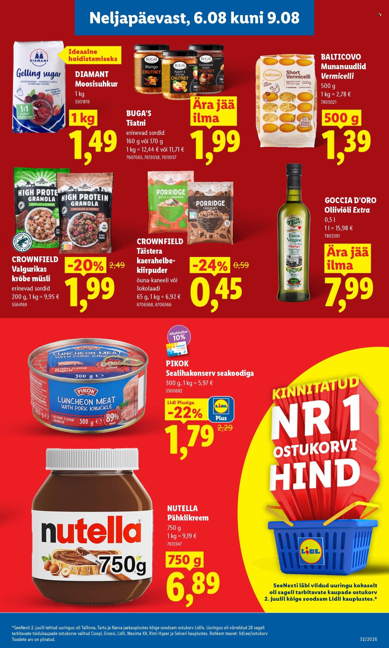 Lidl kliendileht - 03.08.2026 - 09.08.2026. Lehekülg 35